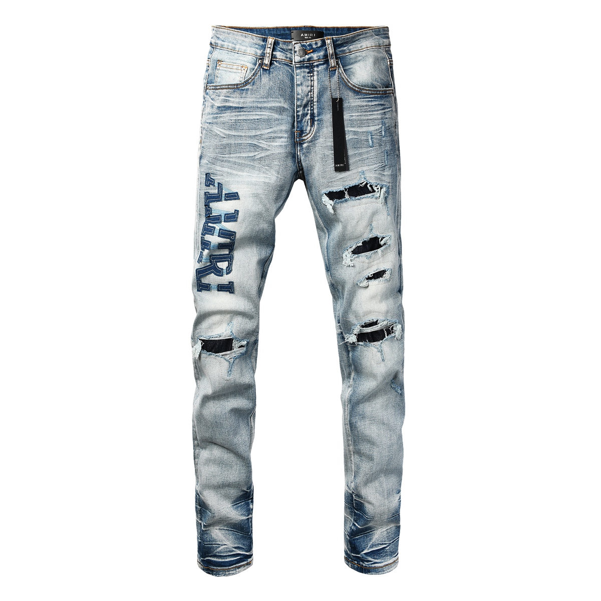 Cheap Amiri Denim Jeans for Men in 225951, $70 USD- [IB225951] - Replica Amiri Denim Jeans for Men