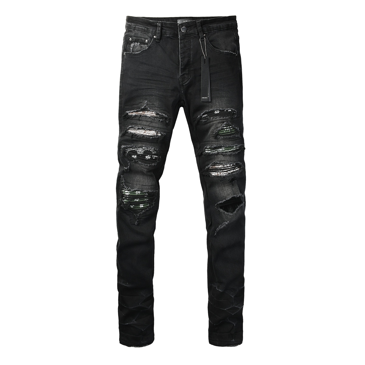 Cheap Amiri Denim Jeans for Men in 225952, $70 USD- [IB225952] - Replica Amiri Denim Jeans for Men