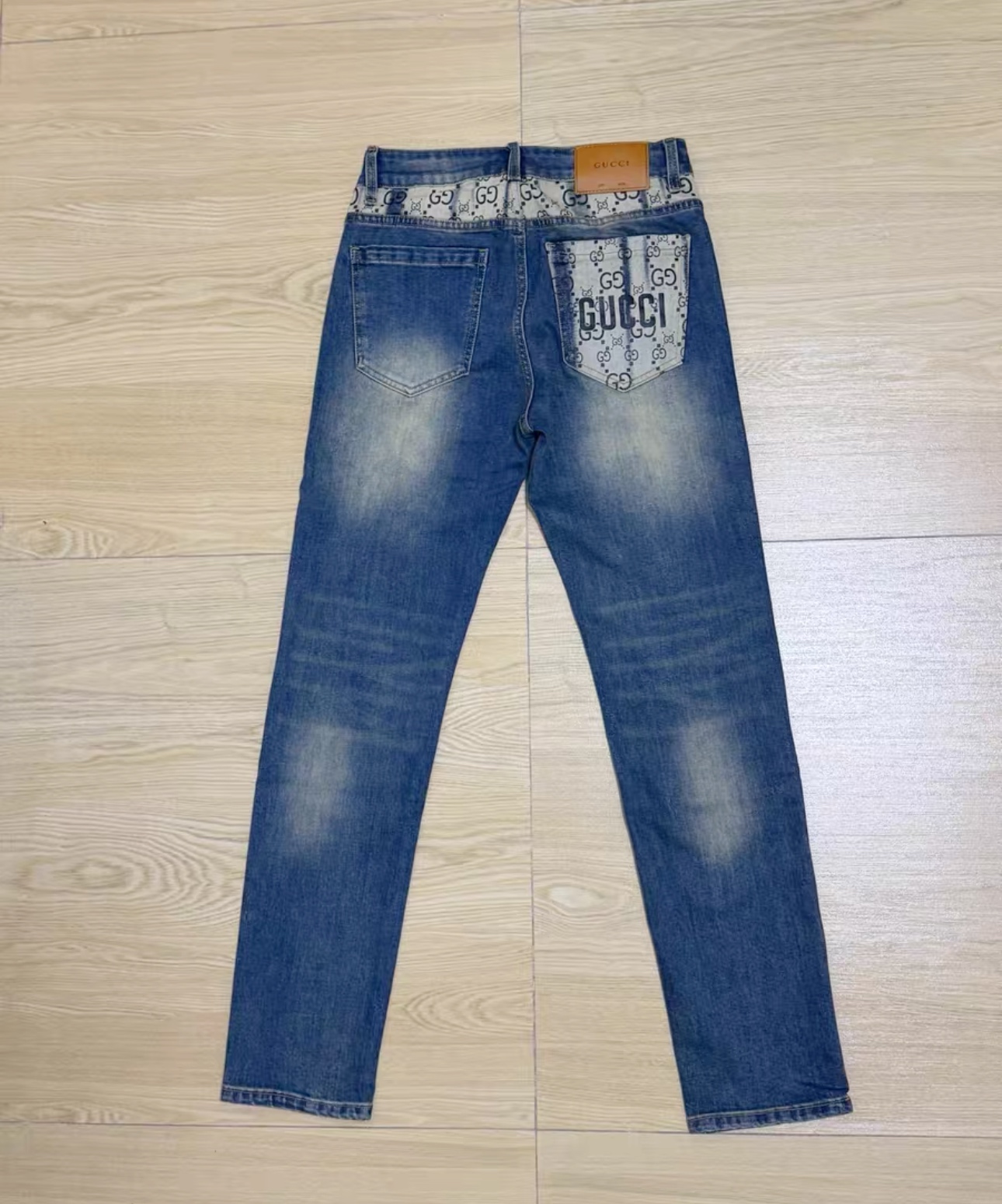 Cheap Gucci Jeans for Men in 225982, $65 USD- [IB225982] - Replica Gucci Jeans for Men