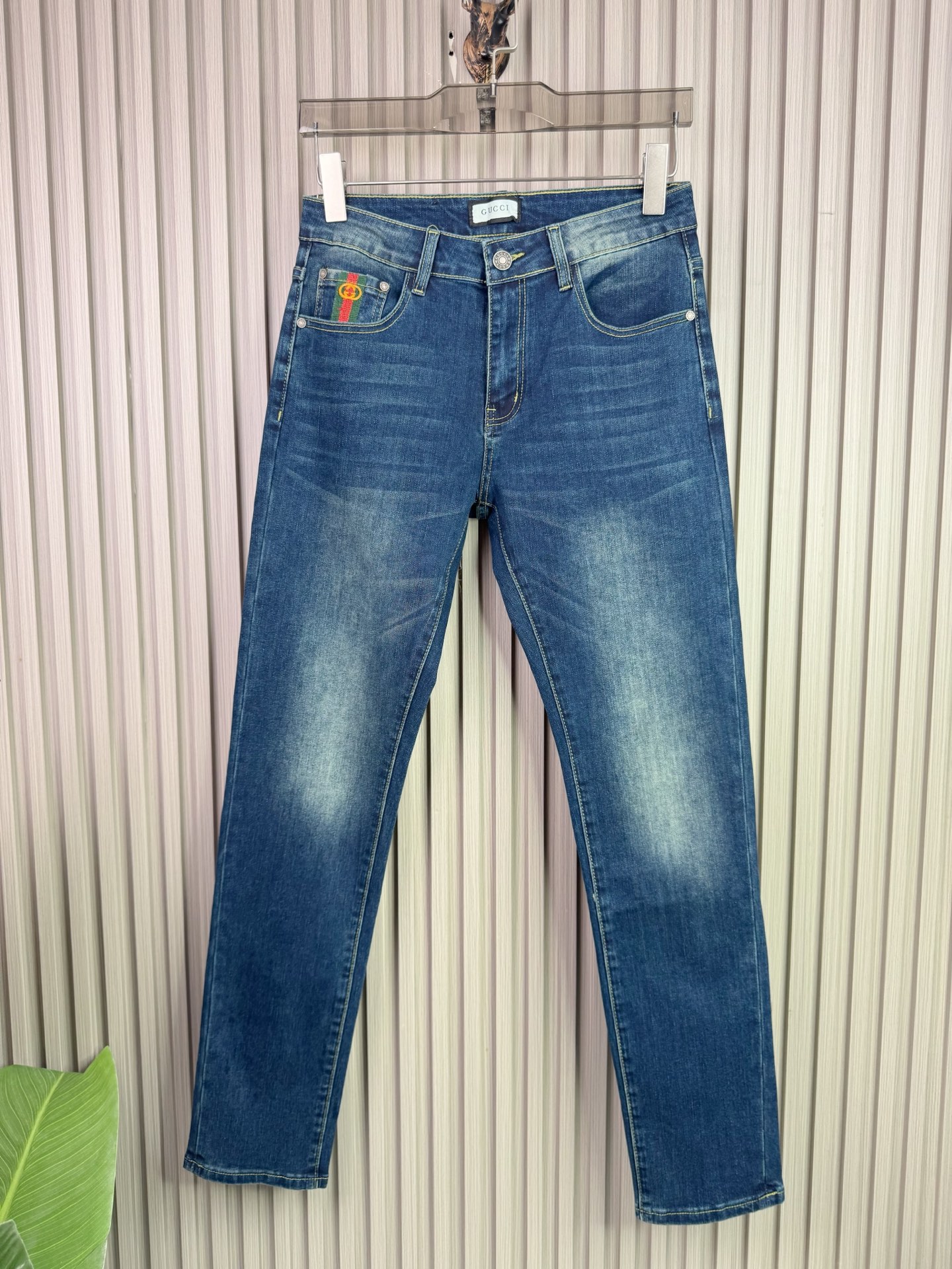 Cheap Gucci Jeans for Men in 225985, $65 USD- [IB225985] - Replica Gucci Jeans for Men