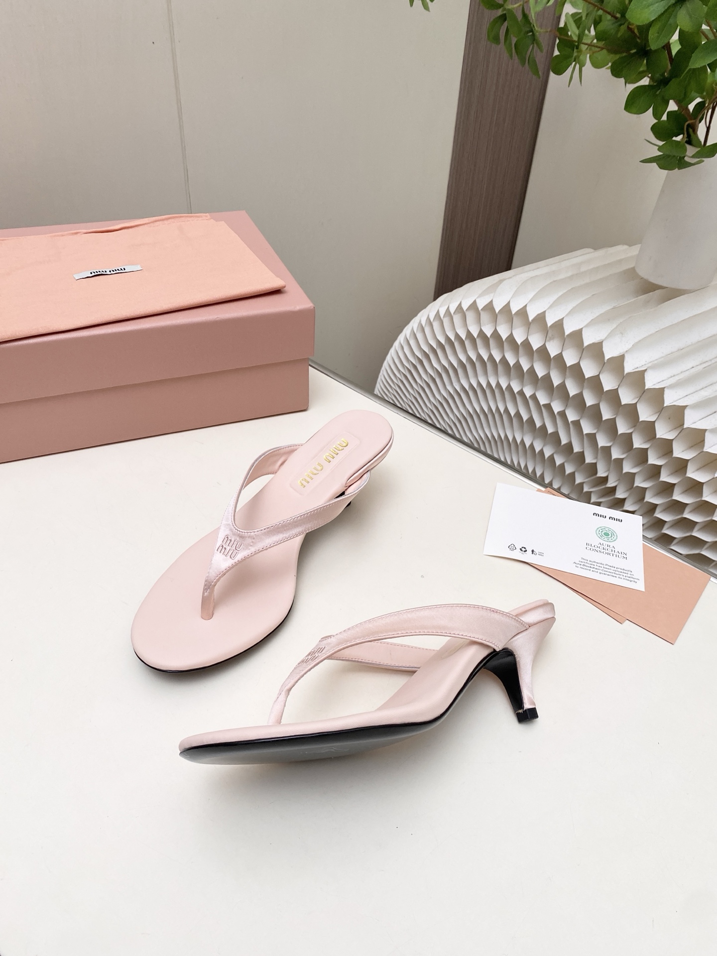 Cheap MiuMiu Sandals And Slippers For Women in 226002, $60 USD- [IB226002] - Replica MiuMiu Sandals And Slippers For Women