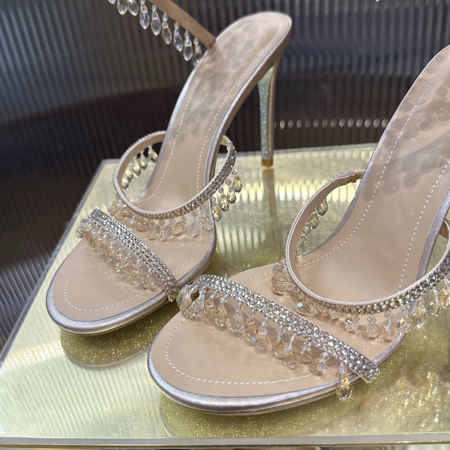 Cheap René Caovilla Shoes in 226040, $120 USD- [IB226040] - Replica René Caovilla Shoes