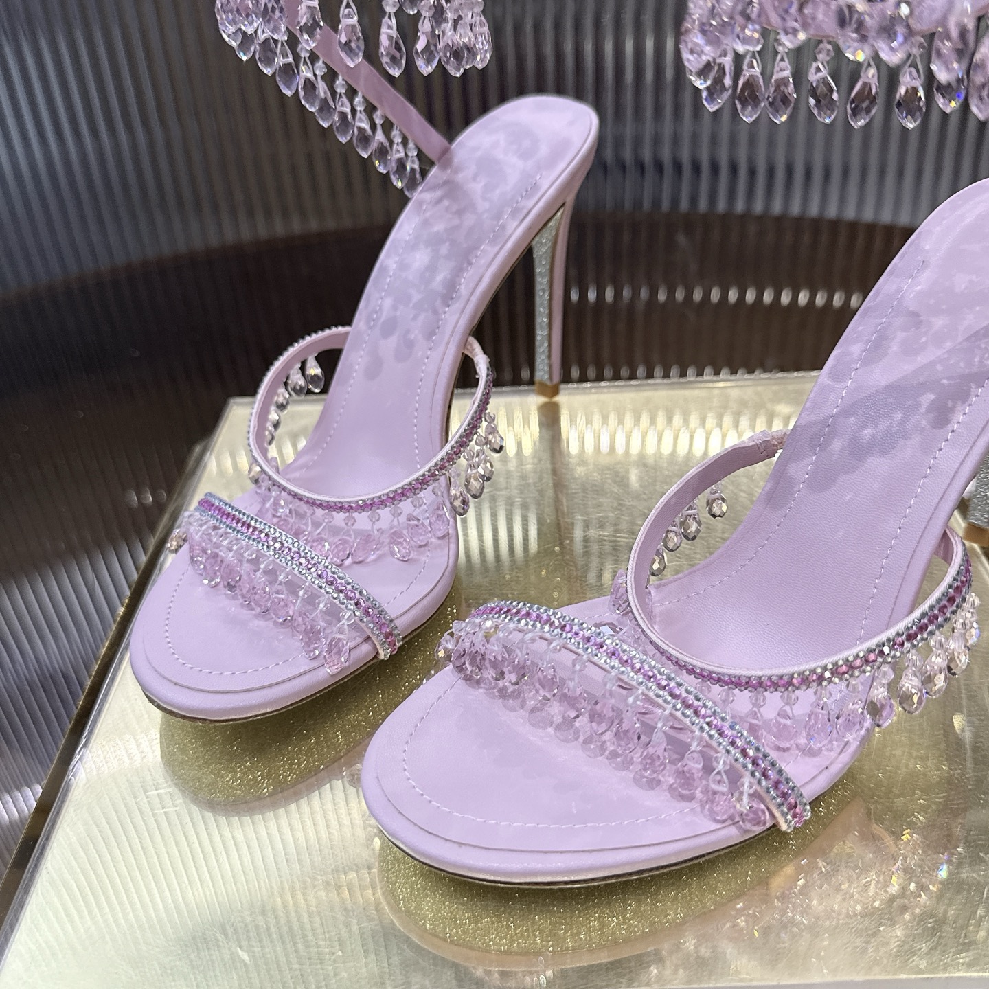 Cheap René Caovilla Shoes in 226044, $120 USD- [IB226044] - Replica René Caovilla Shoes