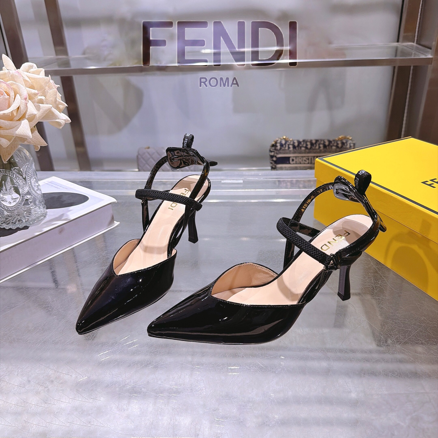 Cheap Fendi Slippers For Women in 226051, $95 USD- [IB226051] - Replica Fendi Slippers For Women