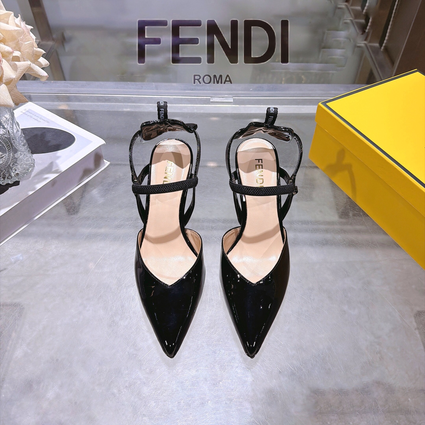 Cheap Fendi Slippers For Women in 226051, $95 USD- [IB226051] - Replica Fendi Slippers For Women