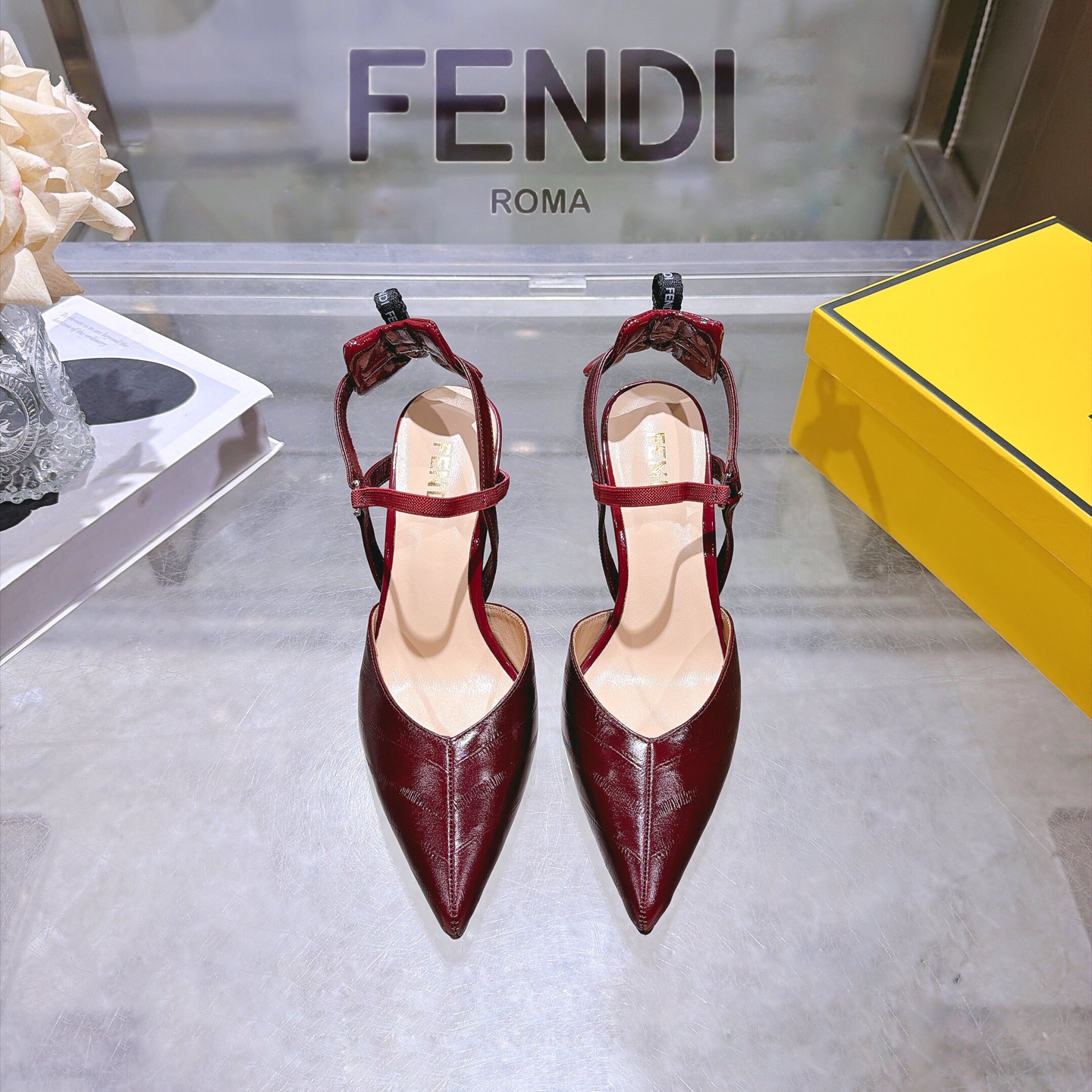 Cheap Fendi Slippers For Women in 226053, $95 USD- [IB226053] - Replica Fendi Slippers For Women