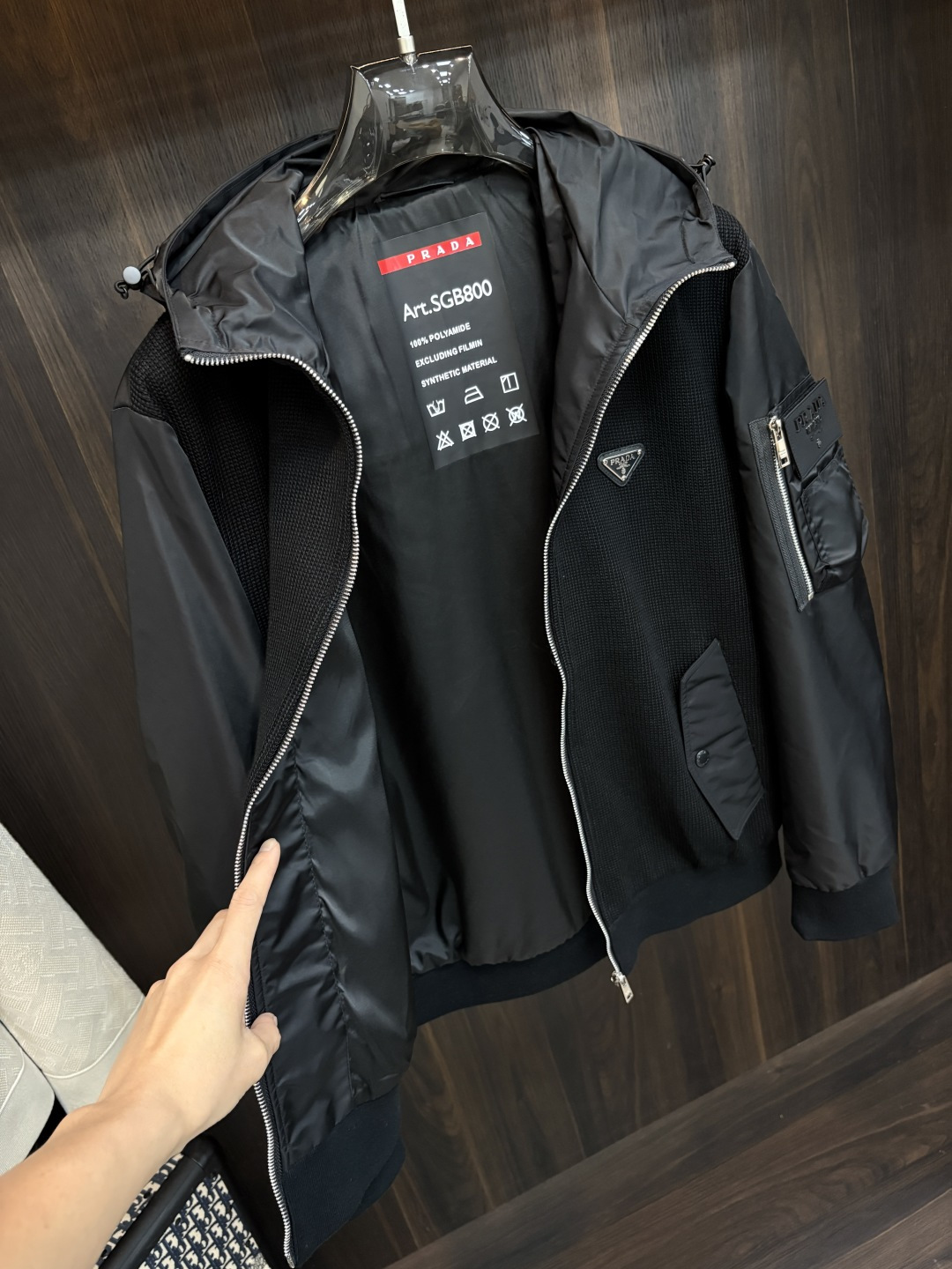 Cheap Prada Jackets for Men in 226189, $120 USD- [IB226189] - Replica Prada Jackets for Men