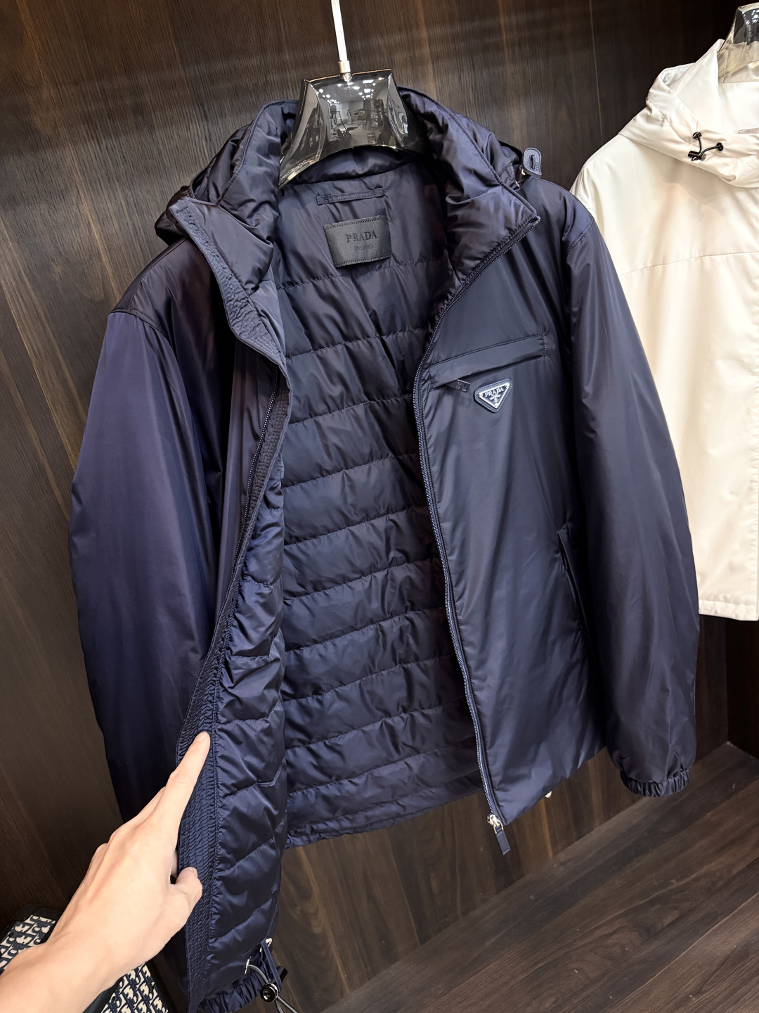 Cheap Prada Down Coats in 226196, $160 USD- [IB226196] - Replica Prada Down Coats