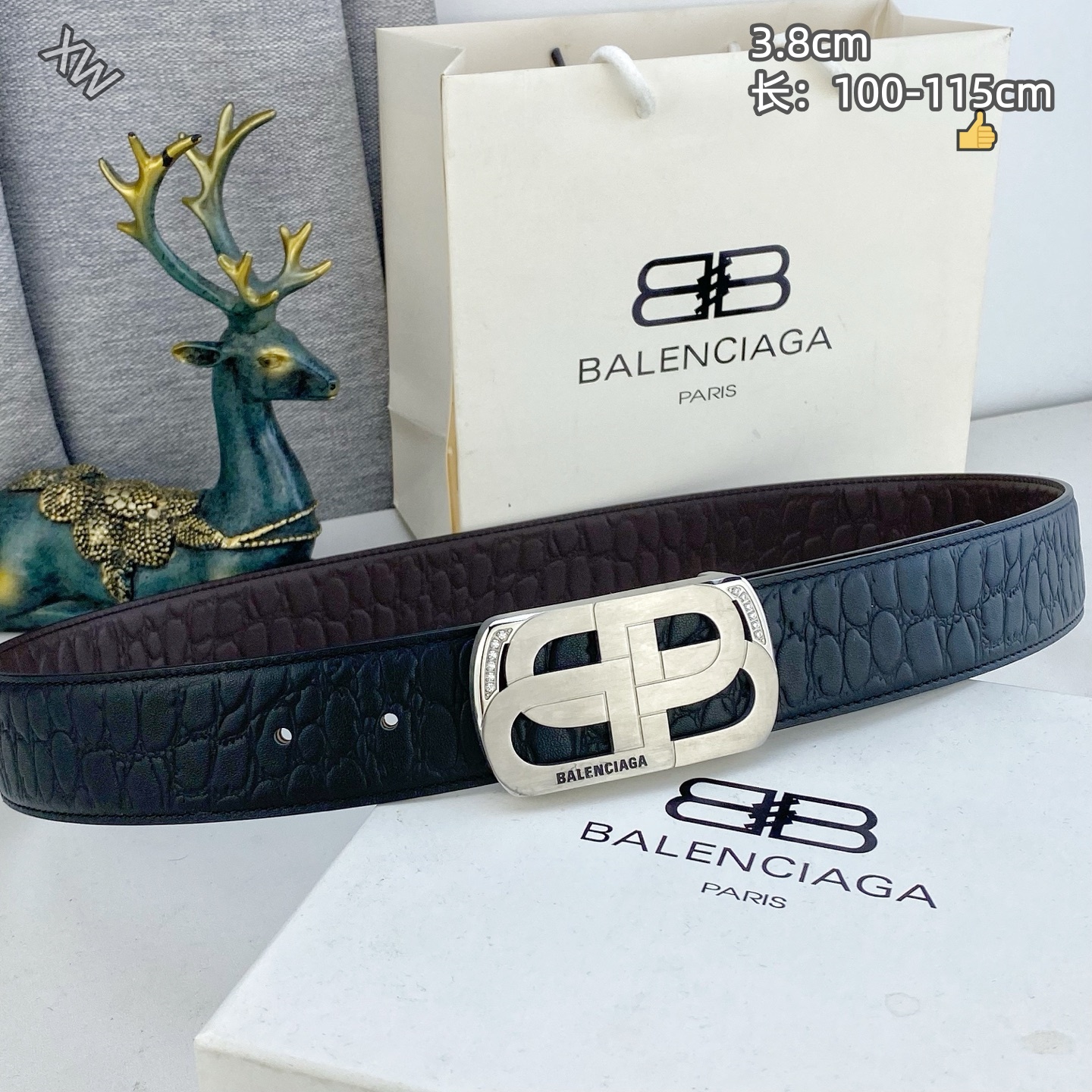 Cheap Balenciaga aaa Belts in 226233, $60 USD- [IB226233] - Replica Balenciaga aaa Belts