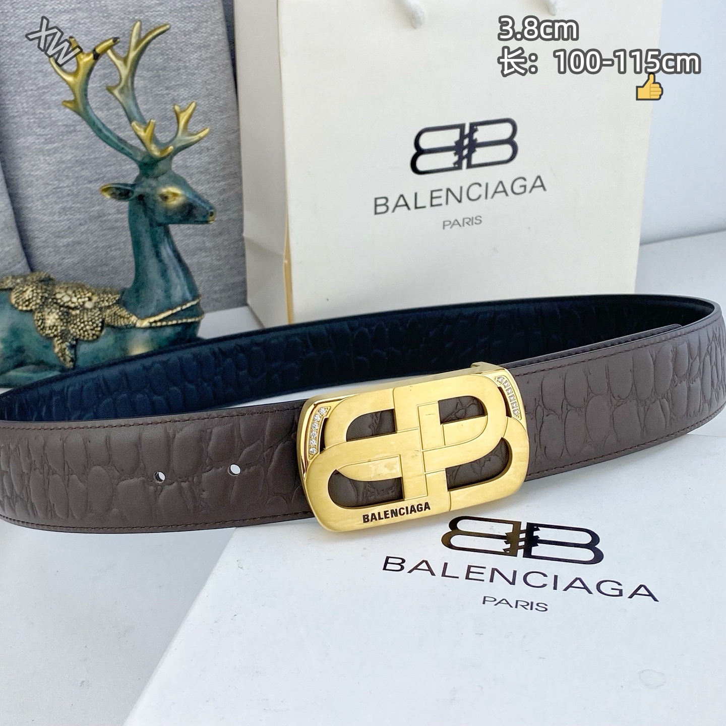 Cheap Balenciaga aaa Belts in 226236, $60 USD- [IB226236] - Replica Balenciaga aaa Belts