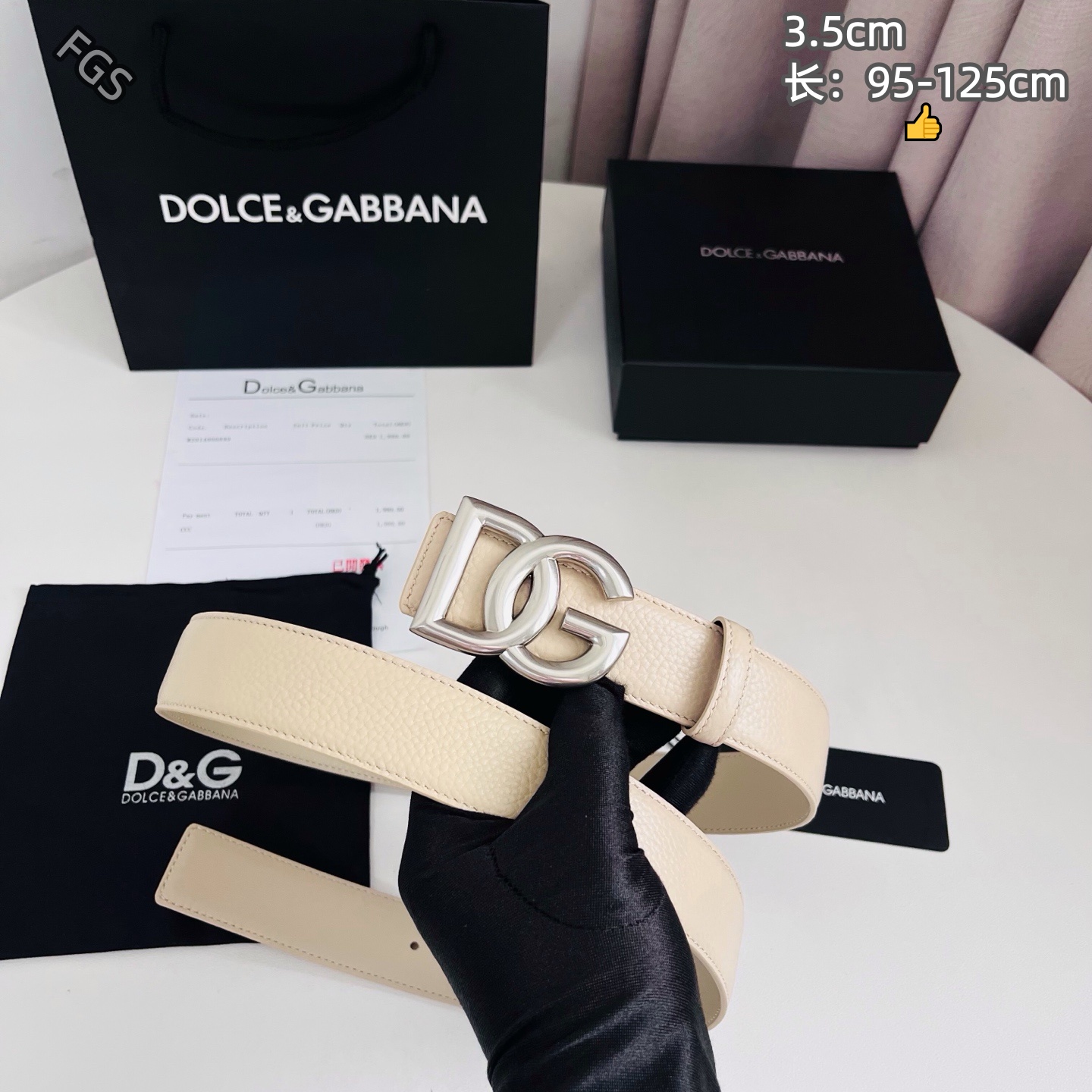 Cheap DG AAA Quality Belts in 226243, $60 USD- [IB226243] - Replica DG AAA Quality Belts