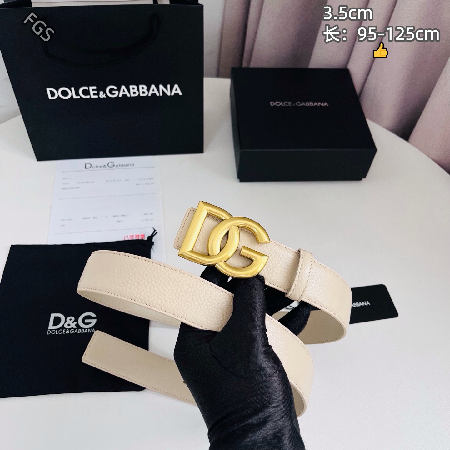 Cheap DG AAA Quality Belts in 226245, $60 USD- [IB226245] - Replica DG AAA Quality Belts