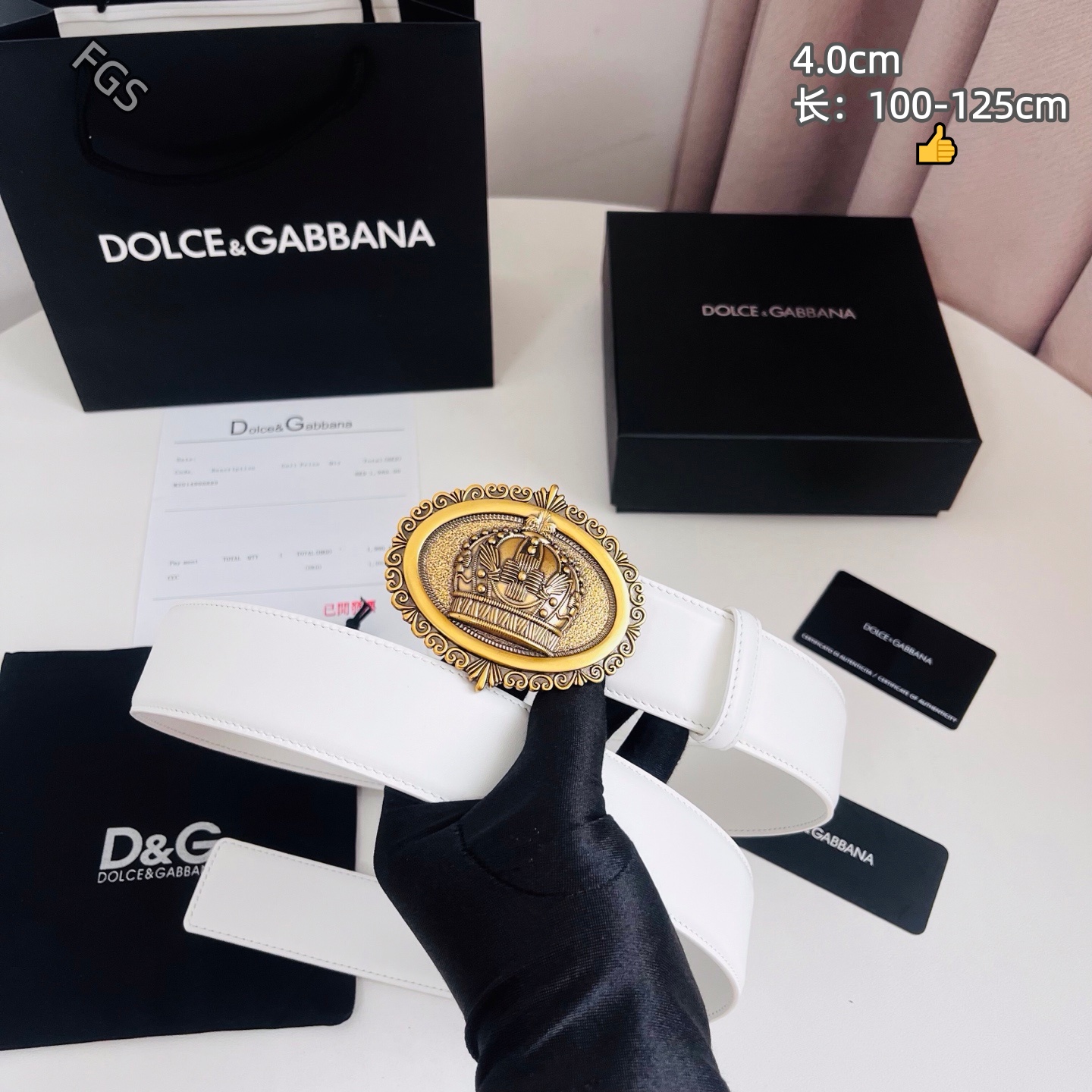 Cheap DG AAA Quality Belts in 226263, $60 USD- [IB226263] - Replica DG AAA Quality Belts