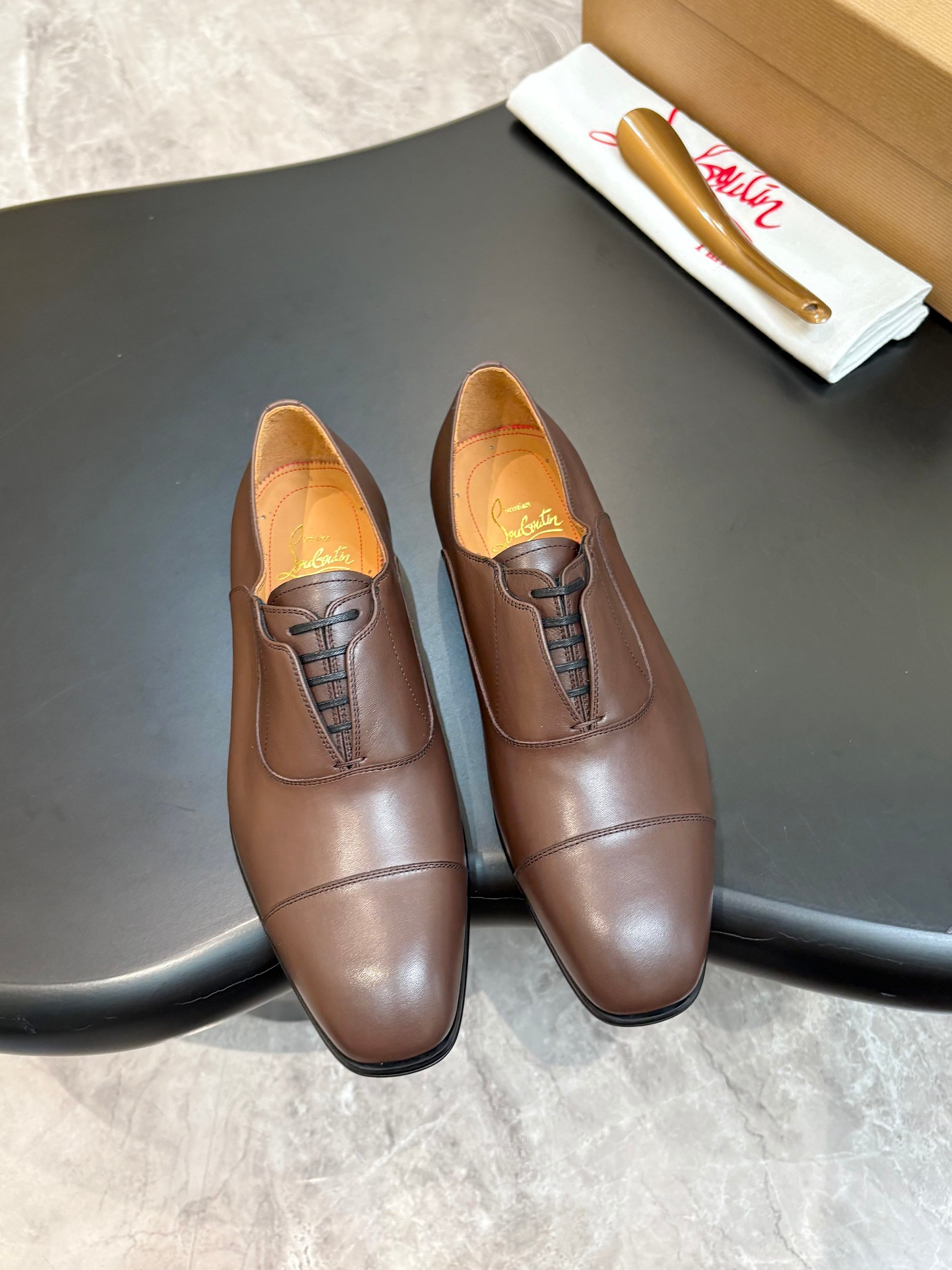 Cheap New Arrivals Christian Louboutin Dress Shoes For Men in 226269, $120 USD- [IB226269] - Replica Christian Louboutin Loafers For Men