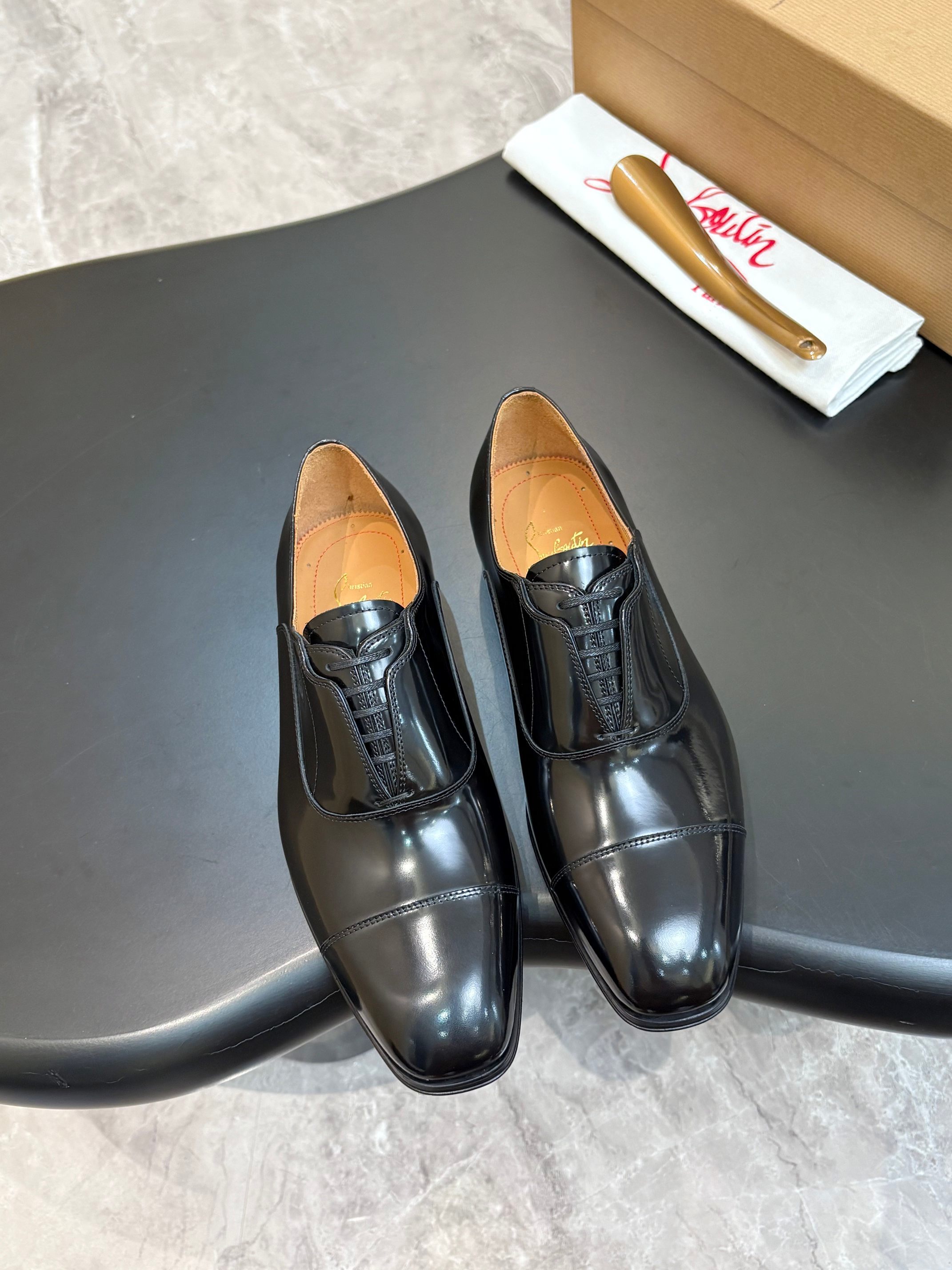Cheap New Arrivals Christian Louboutin Dress Shoes For Men in 226270, $120 USD- [IB226270] - Replica Christian Louboutin Loafers For Men