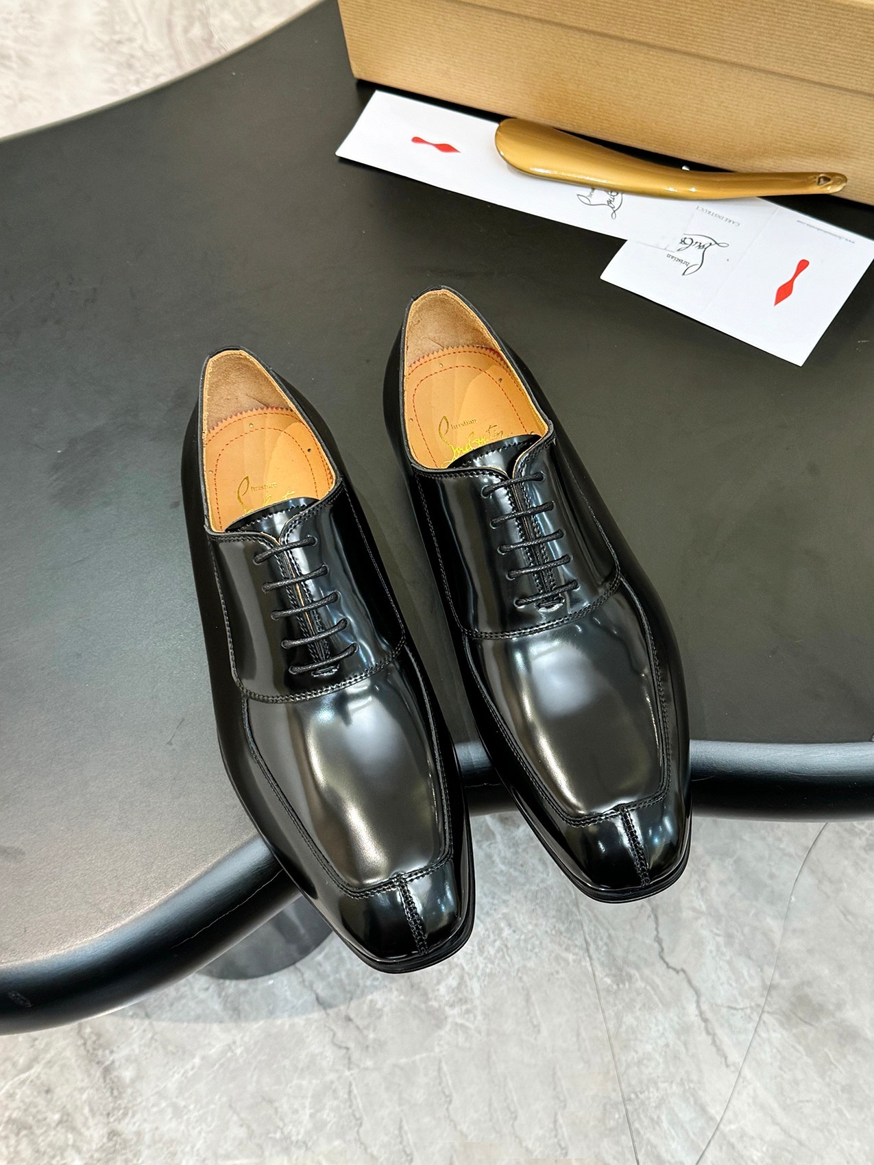 Cheap New Arrivals Christian Louboutin Dress Shoes For Men in 226274, $120 USD- [IB226274] - Replica Christian Louboutin Loafers For Men