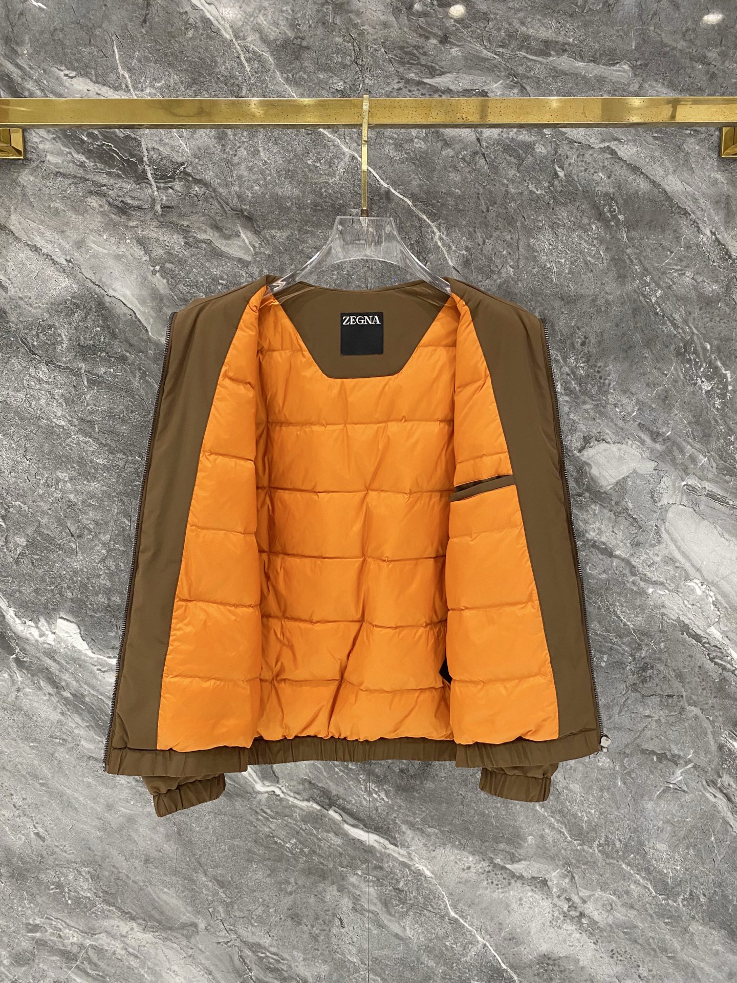 Cheap Zegna Thick Coats For Men in 226442, $220 USD- [IB226442] - Replica Zegna Thick Coats For Men