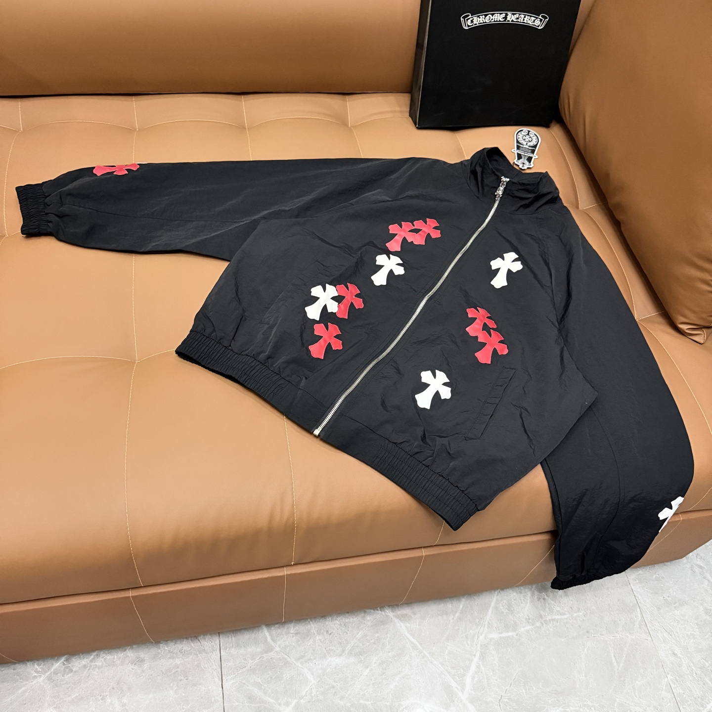 Cheap Chrome Hearts Jackets in 226503, $75 USD- [IB226503] - Replica Chrome Hearts Jackets