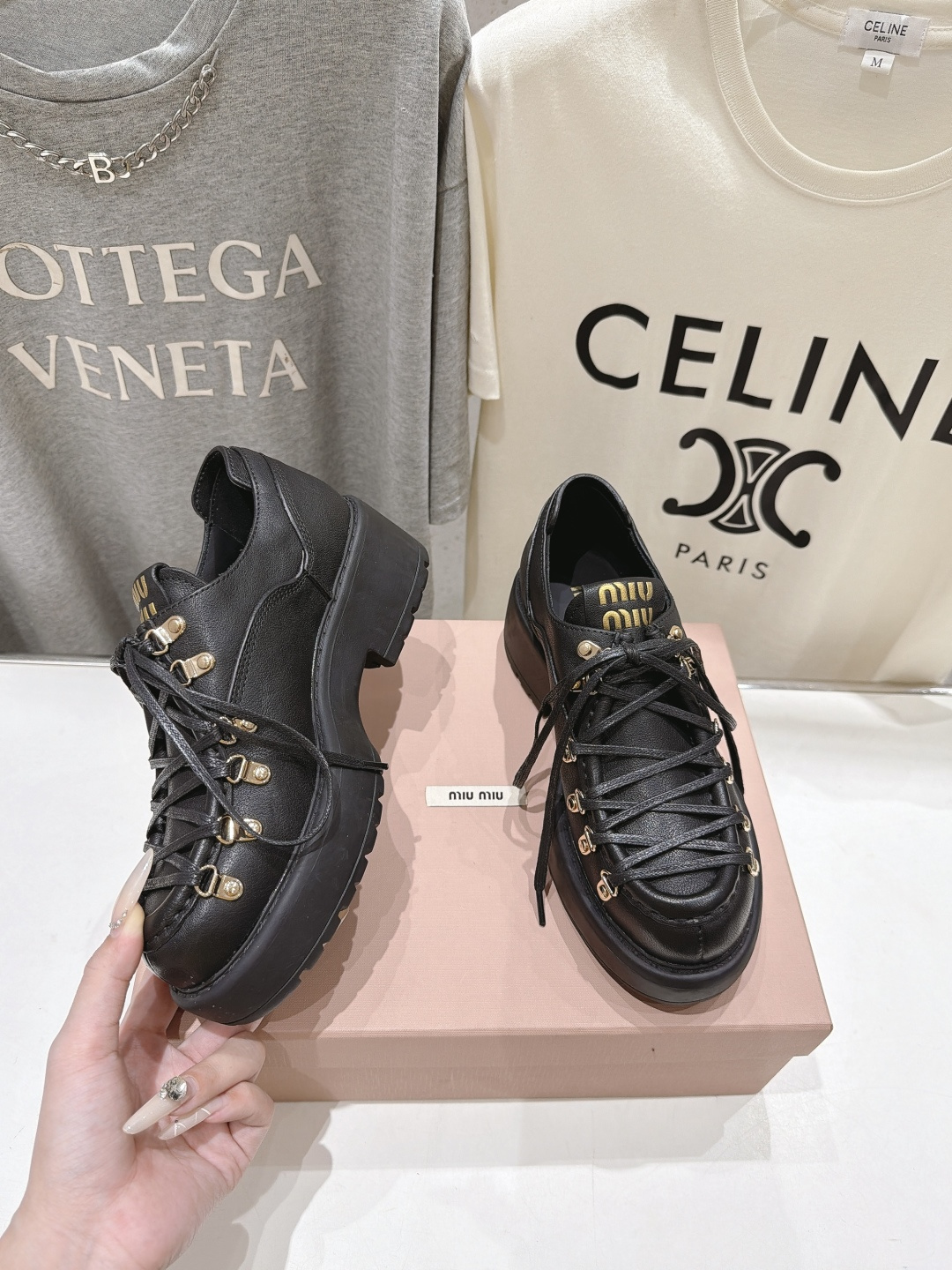 Cheap MiuMiu Boots For Women in 226513, $110 USD- [IB226513] - Replica MiuMiu Boots For Women