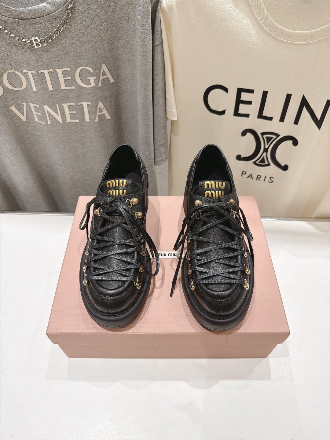 Cheap MiuMiu Boots For Women in 226513, $110 USD- [IB226513] - Replica MiuMiu Boots For Women