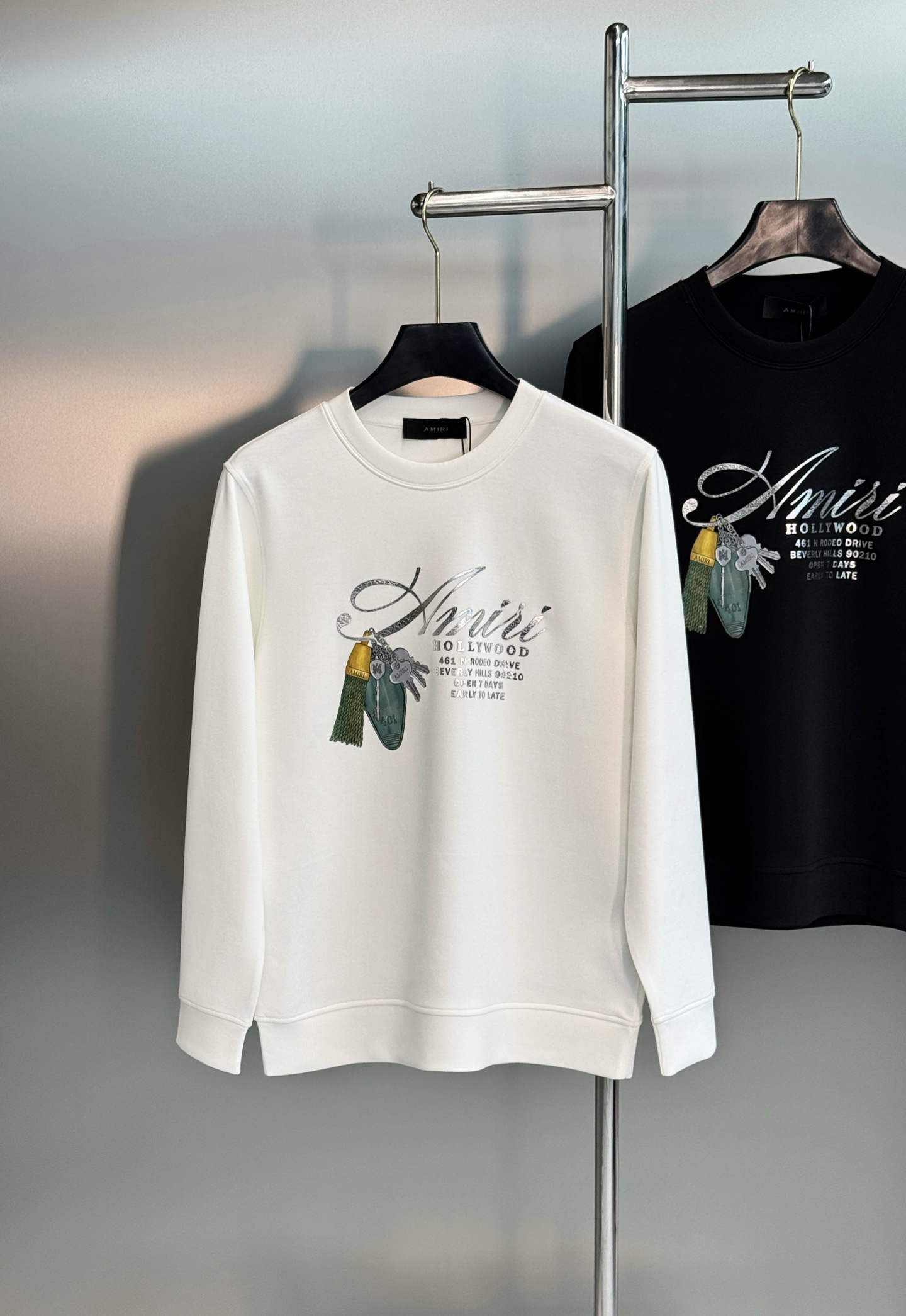 Cheap Amiri Long-Sleeved T-Shirts in 226515, $50 USD- [IB226515] - Replica Amiri Long-Sleeved T-Shirts