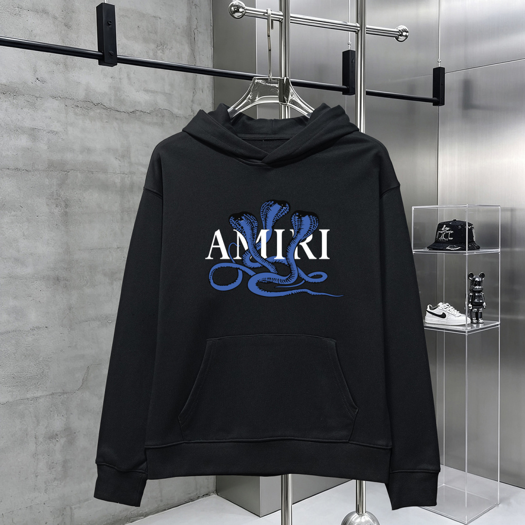 Cheap Amiri Hoodies for Men in 226555, $55 USD- [IB226555] - Replica Amiri Hoodies for Men