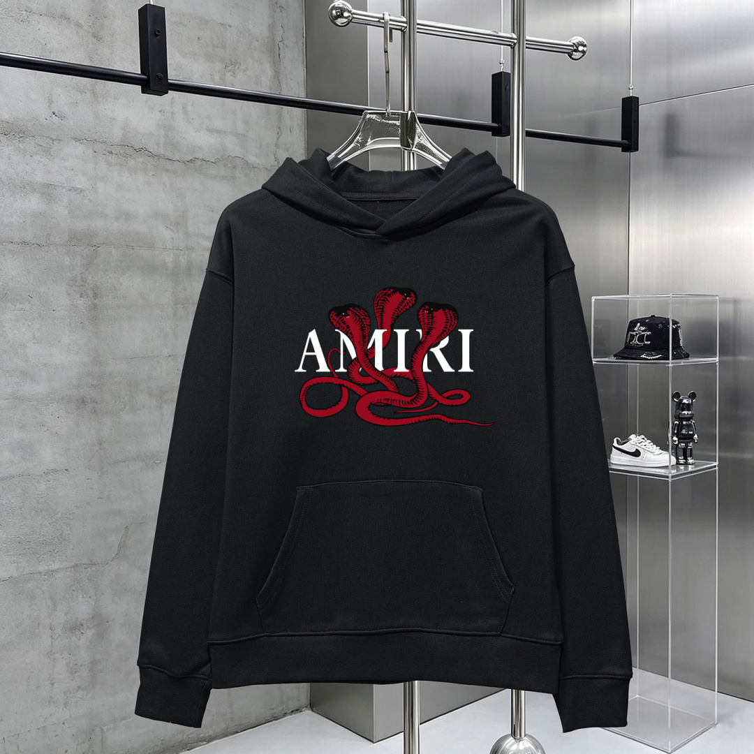 Cheap Amiri Hoodies for Men in 226558, $55 USD- [IB226558] - Replica Amiri Hoodies for Men