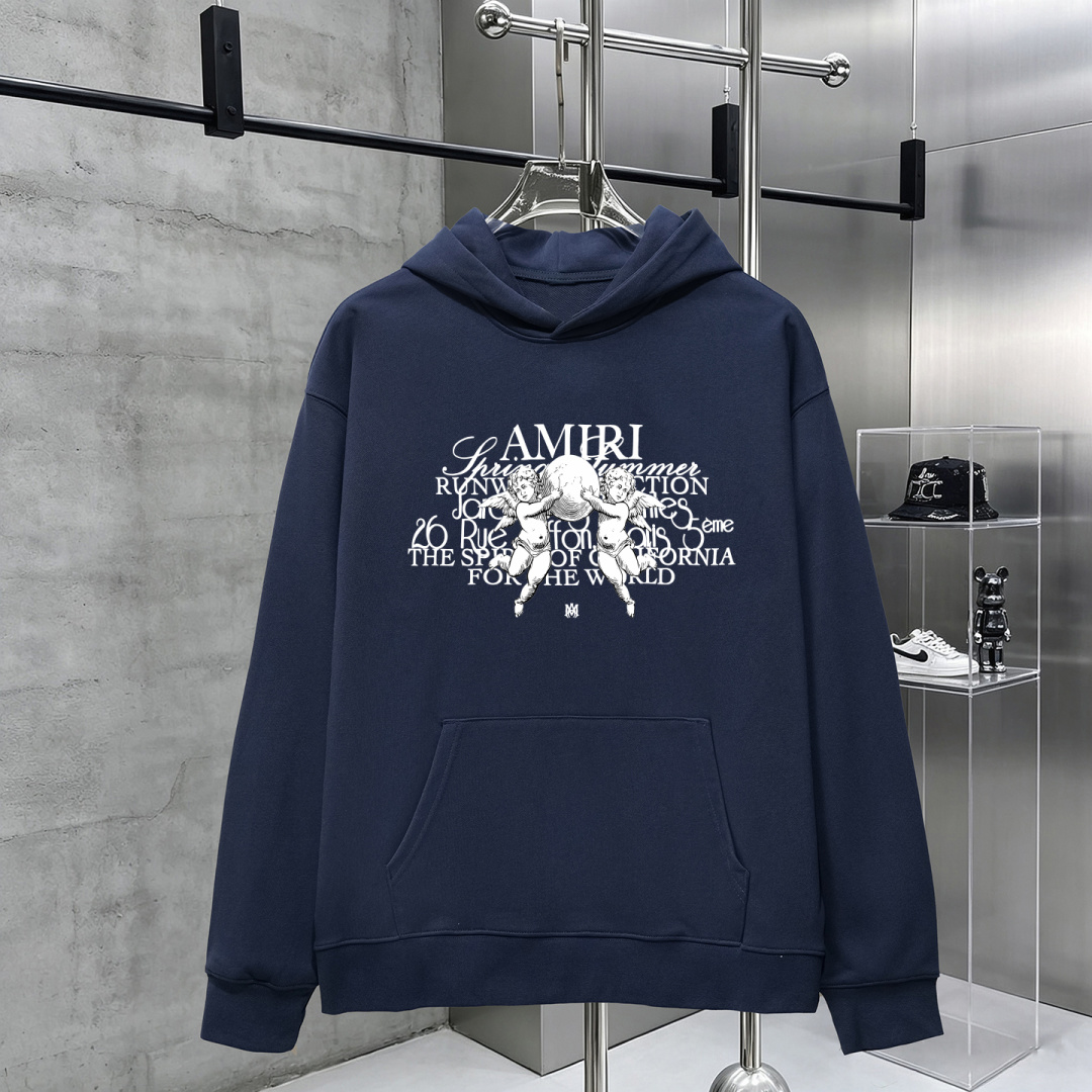 Cheap Amiri Hoodies for Men in 226564, $55 USD- [IB226564] - Replica Amiri Hoodies for Men