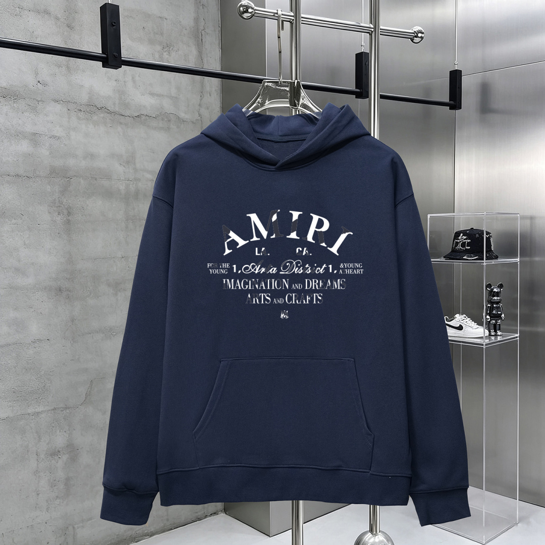 Cheap Amiri Hoodies for Men in 226568, $55 USD- [IB226568] - Replica Amiri Hoodies for Men