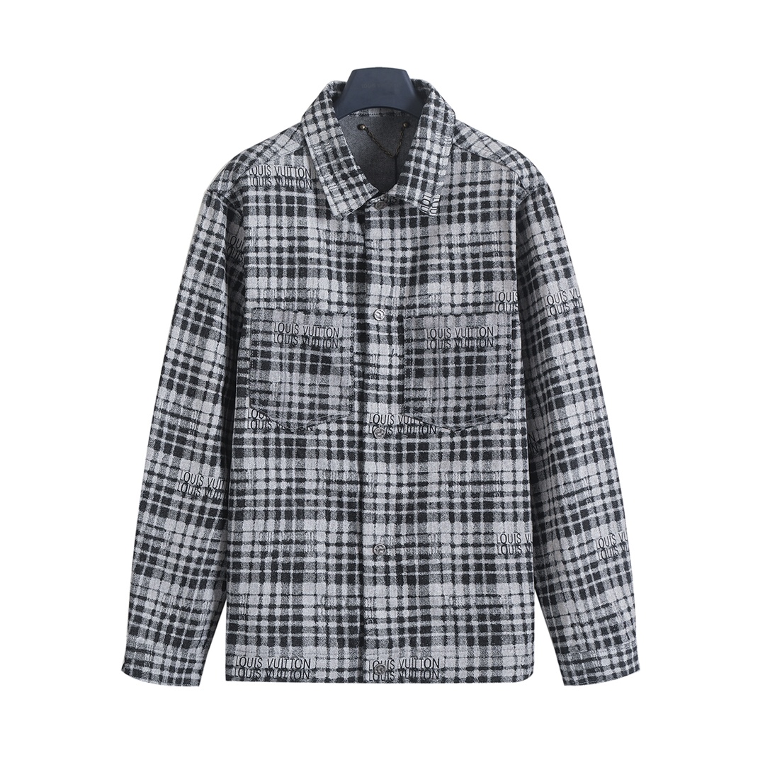 Cheap Louis Vuitton Thin Jackets For Men in 226581, $65 USD- [IB226581] - Replica Louis Vuitton Thin Jackets For Men