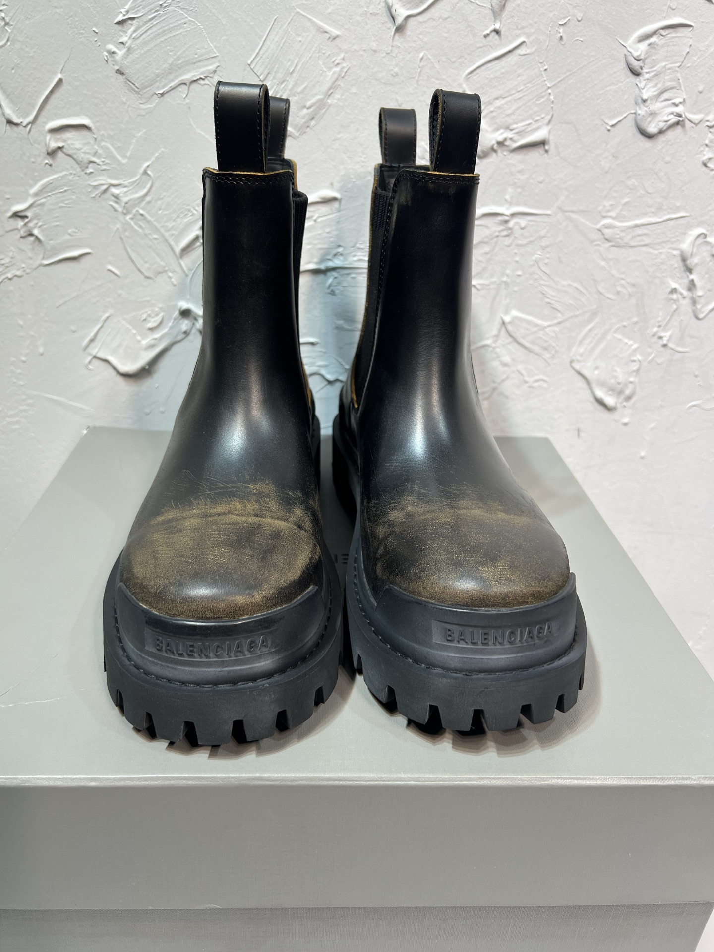 Cheap Balenciaga Boots For Men in 226582, $120 USD- [IB226582] - Replica Balenciaga Boots For Men