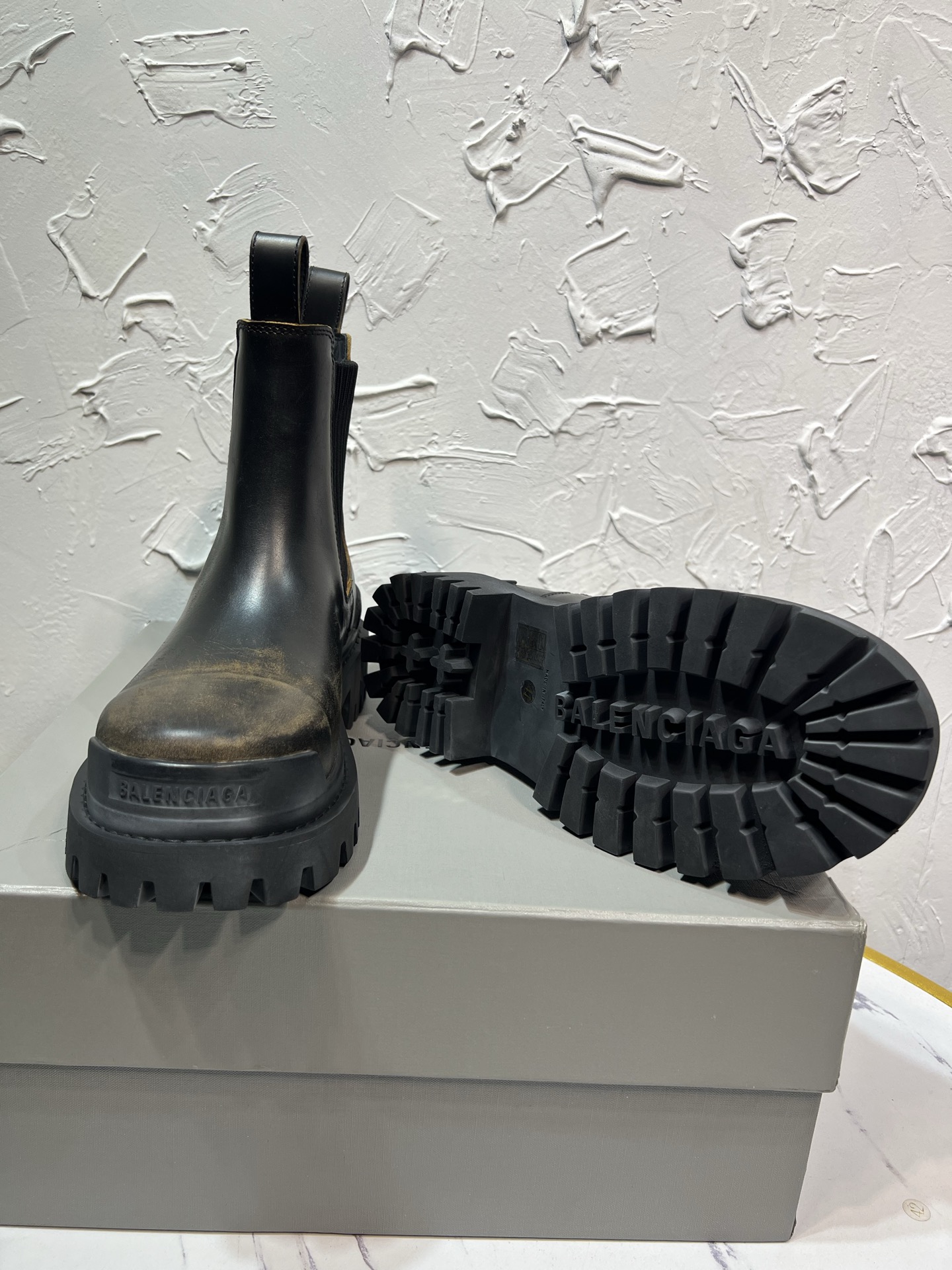 Cheap Balenciaga Boots For Men in 226582, $120 USD- [IB226582] - Replica Balenciaga Boots For Men