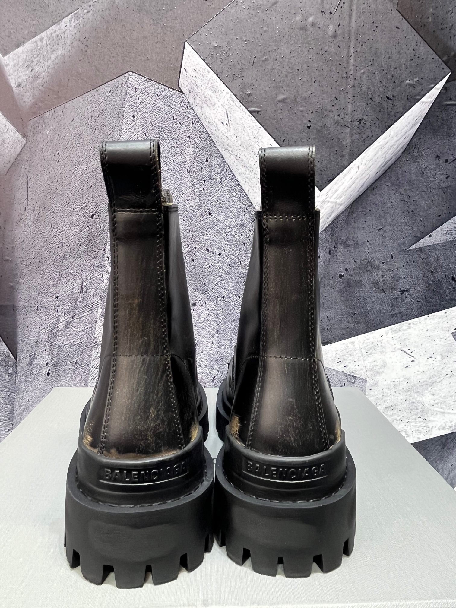 Cheap Balenciaga Boots For Men in 226590, $120 USD- [IB226590] - Replica Balenciaga Boots For Men