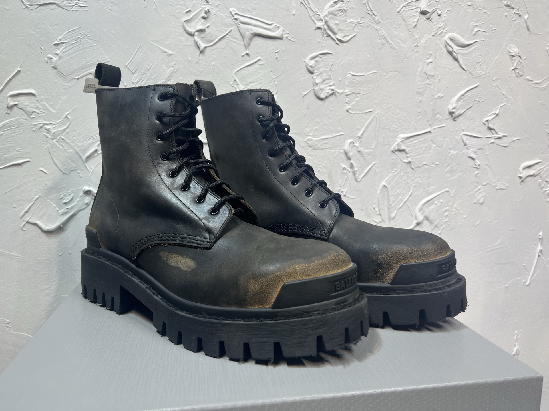 Cheap Balenciaga Boots For Men in 226592, $120 USD- [IB226592] - Replica Balenciaga Boots For Men