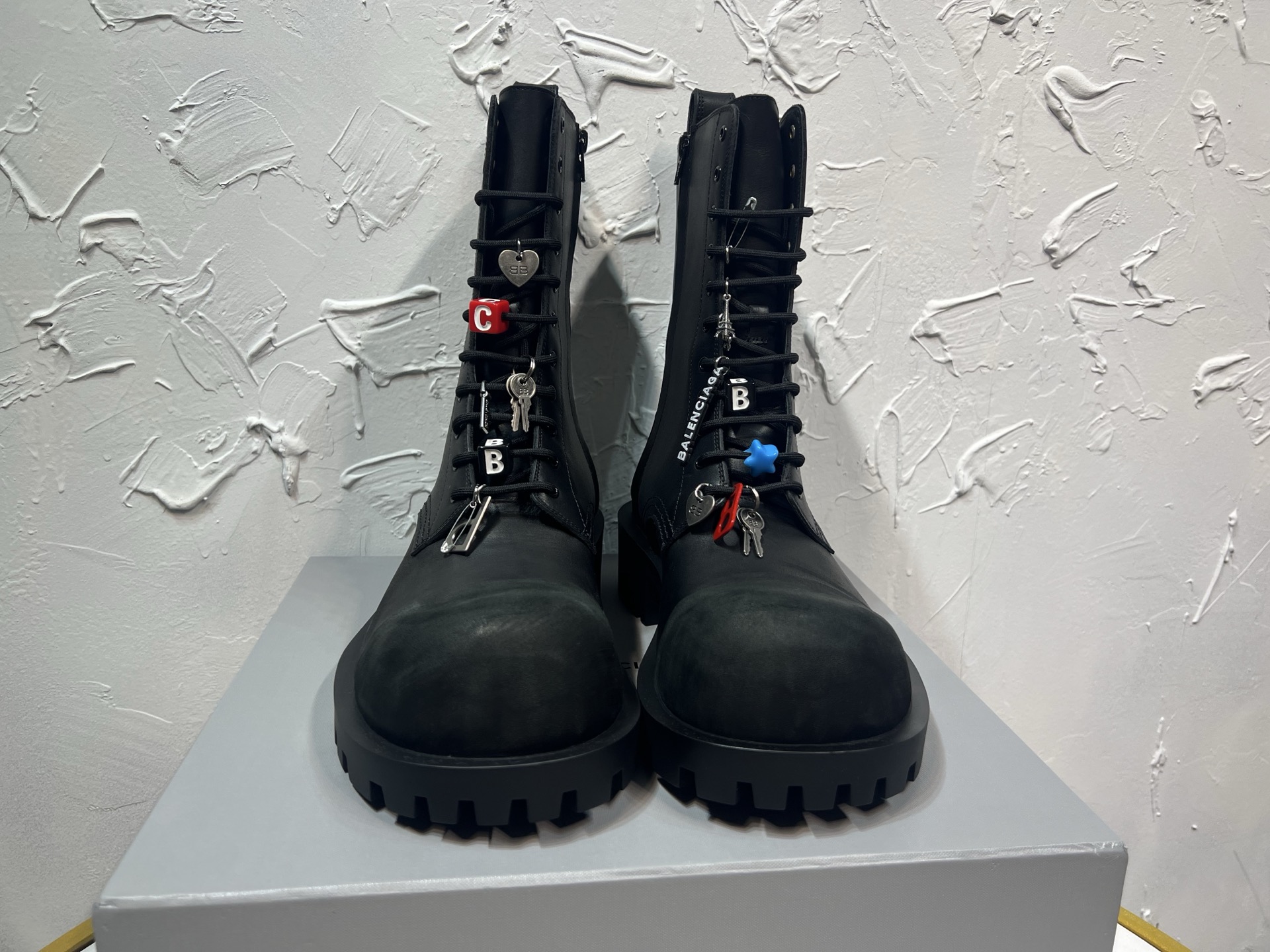 Cheap Balenciaga Boots For Men in 226595, $130 USD- [IB226595] - Replica Balenciaga Boots For Men