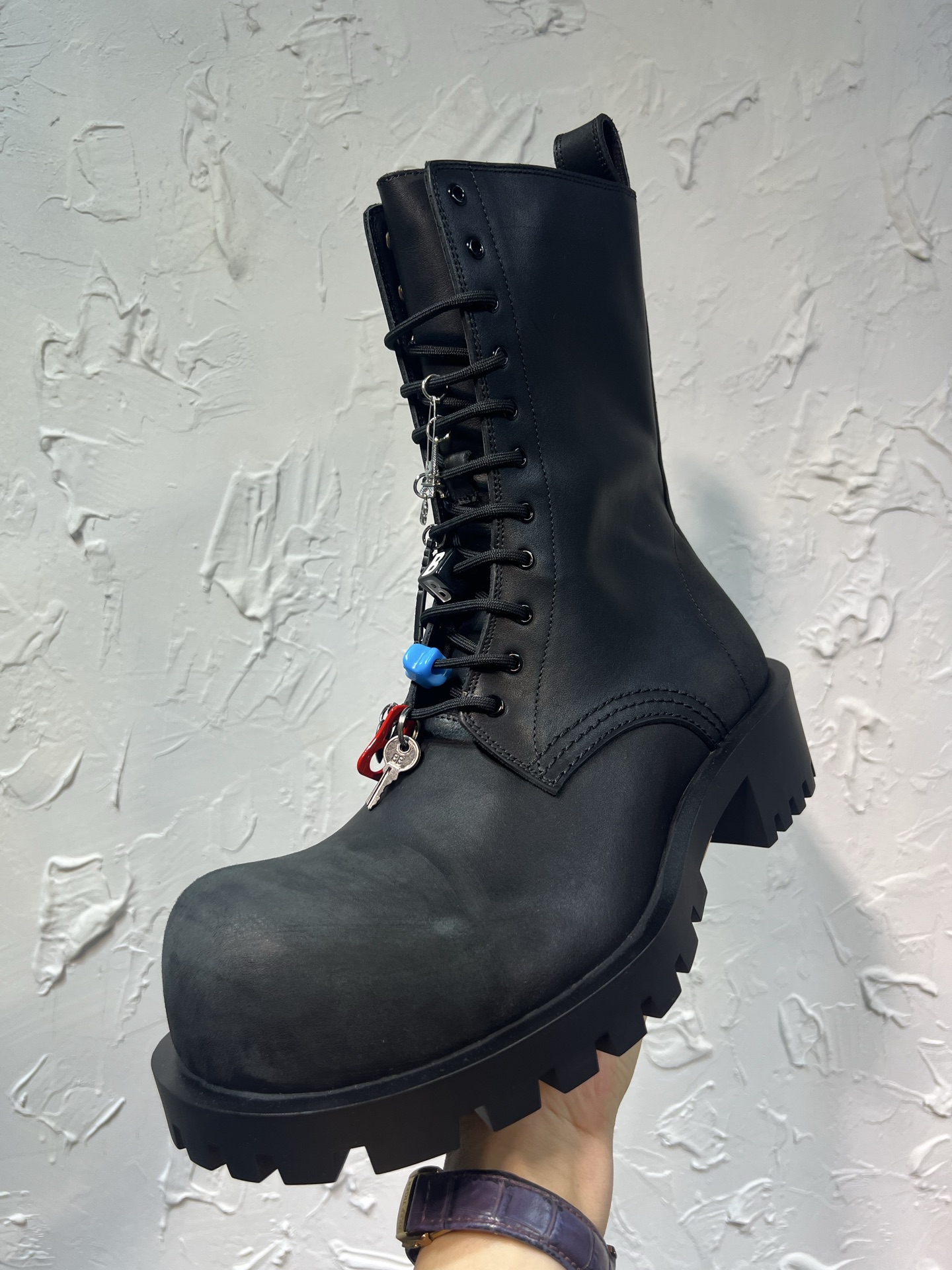 Cheap Balenciaga Boots For Men in 226595, $130 USD- [IB226595] - Replica Balenciaga Boots For Men