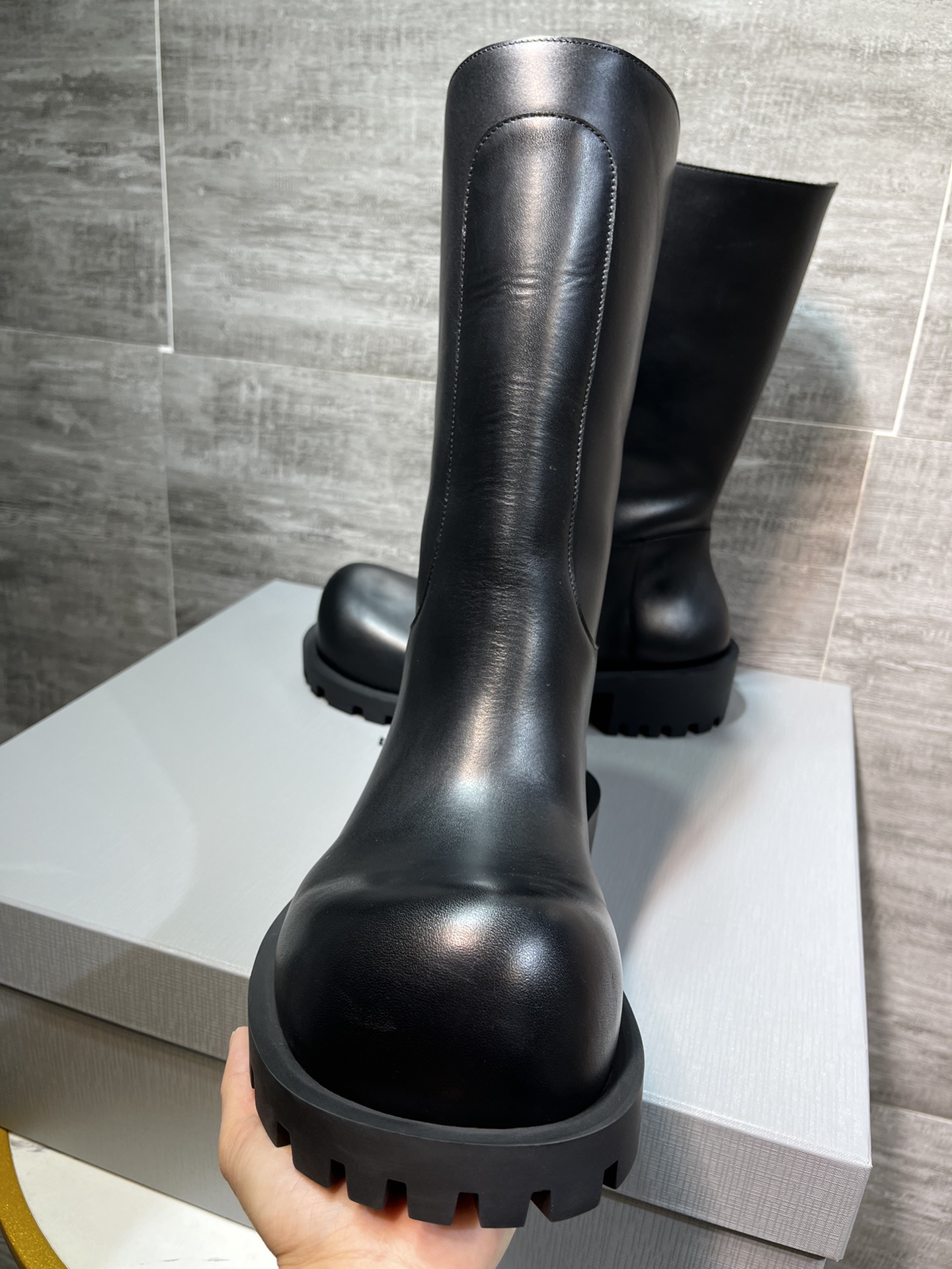 Cheap Balenciaga Boots For Men in 226597, $150 USD- [IB226597] - Replica Balenciaga Boots For Men