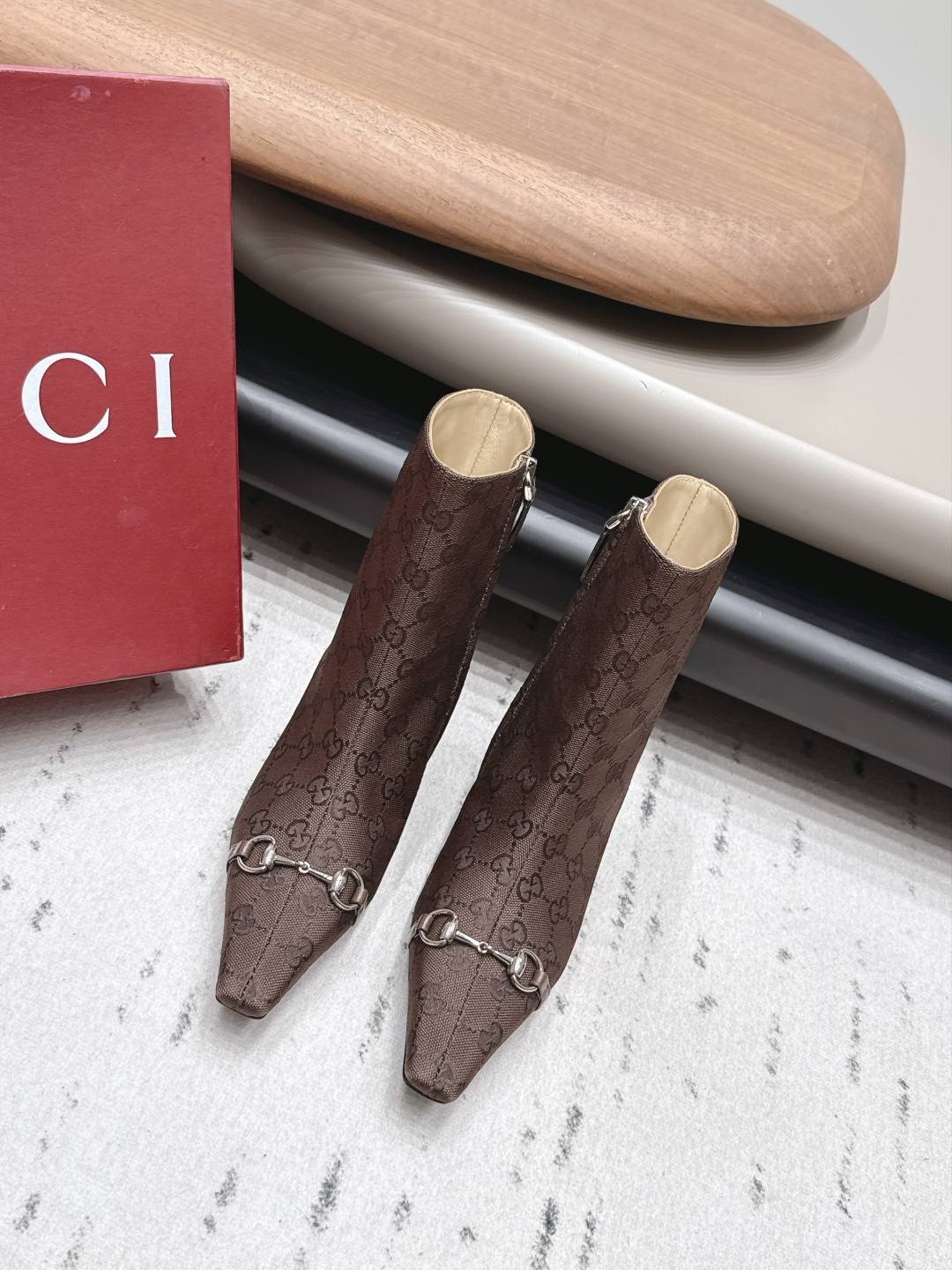 Cheap Gucci Boots For Women in 226599, $120 USD- [IB226599] - Replica Gucci Boots For Women