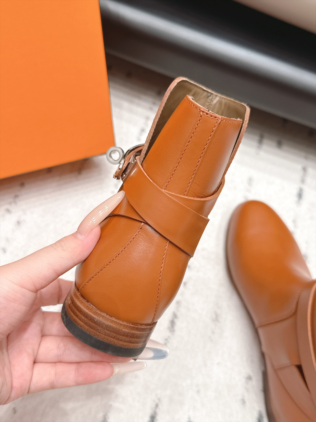 Cheap Hermes Shoes For Women in 226612, $140 USD- [IB226612] - Replica Hermes Boots For Women