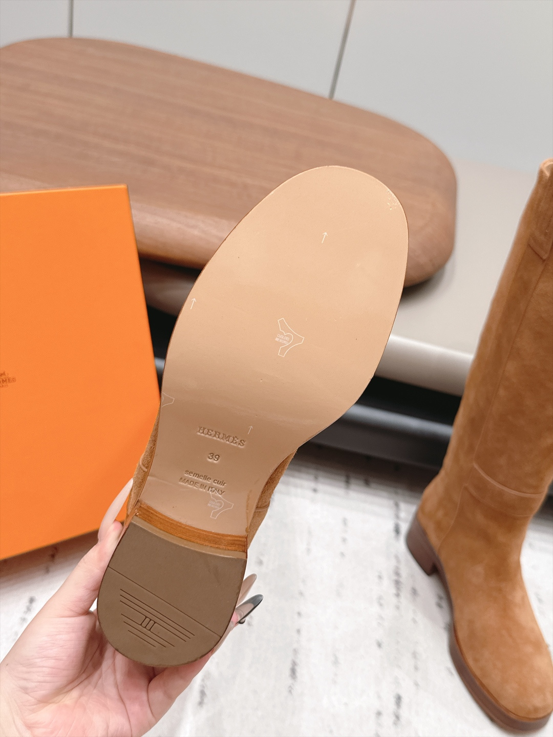 Cheap Hermes Shoes For Women in 226615, $150 USD- [IB226615] - Replica Hermes Boots For Women