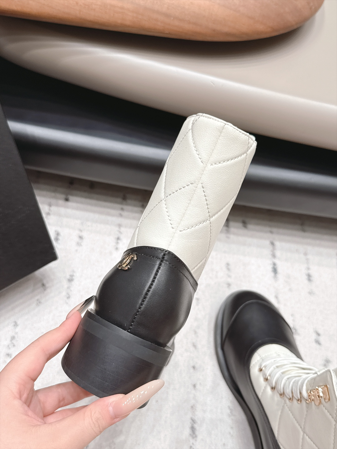 Cheap Chanel Boots For Women in 226617, $120 USD- [IB226617] - Replica Chanel Boots For Women