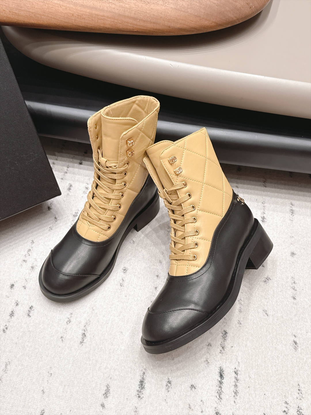Cheap Chanel Boots For Women in 226618, $120 USD- [IB226618] - Replica Chanel Boots For Women