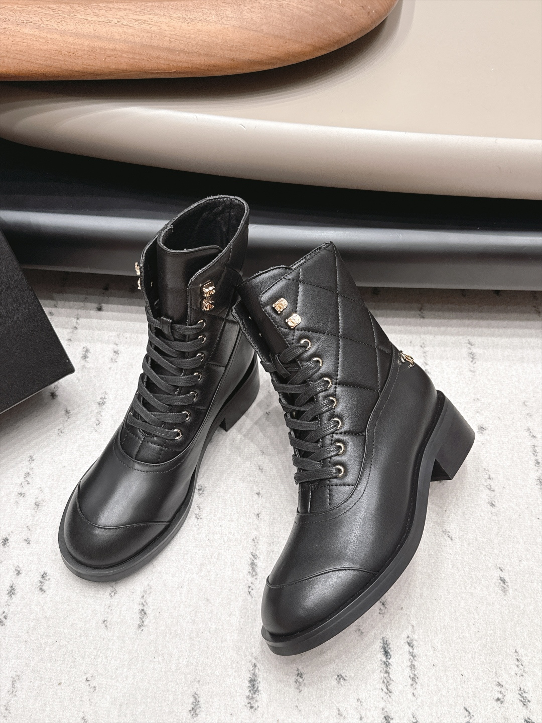 Cheap Chanel Boots For Women in 226619, $120 USD- [IB226619] - Replica Chanel Boots For Women