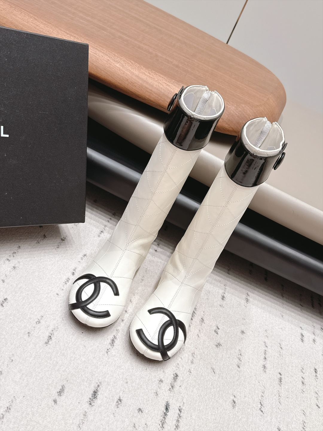 Cheap Chanel Boots For Women in 226624, $130 USD- [IB226624] - Replica Chanel Boots For Women
