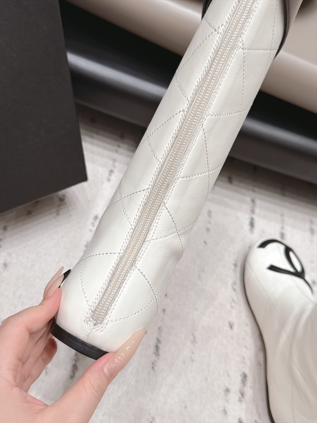 Cheap Chanel Boots For Women in 226624, $130 USD- [IB226624] - Replica Chanel Boots For Women