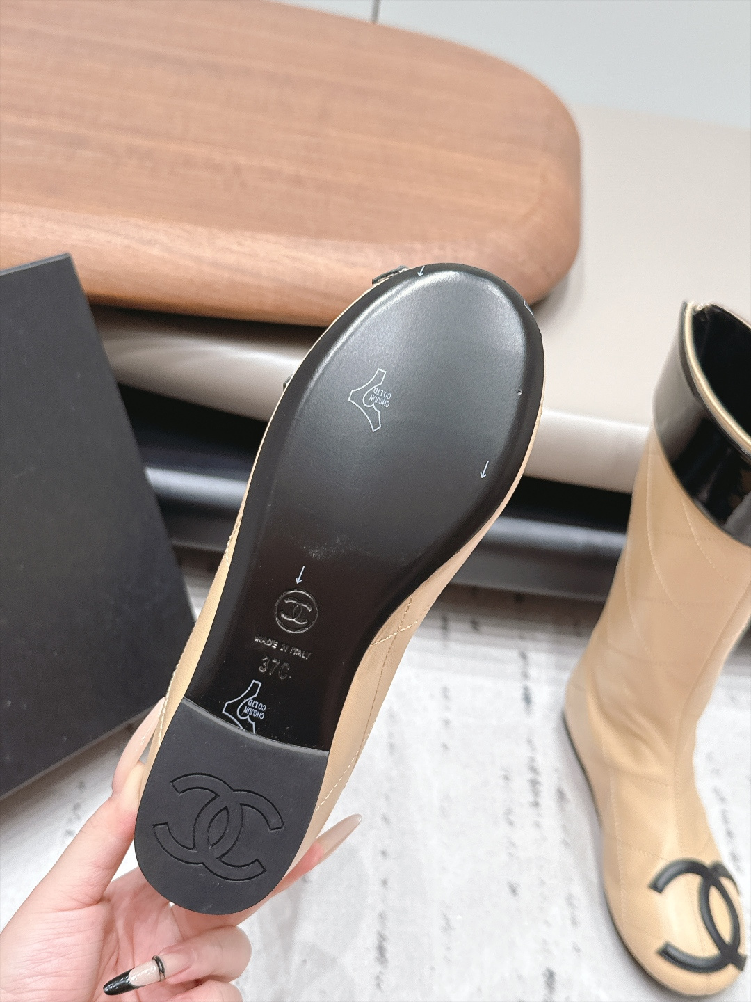 Cheap Chanel Boots For Women in 226625, $130 USD- [IB226625] - Replica Chanel Boots For Women