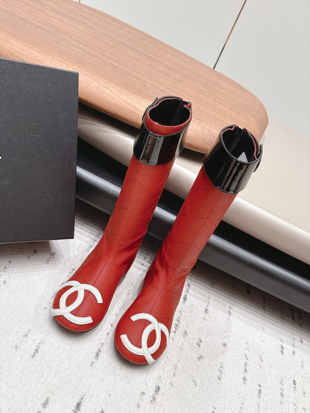 Cheap Chanel Boots For Women in 226627, $130 USD- [IB226627] - Replica Chanel Boots For Women