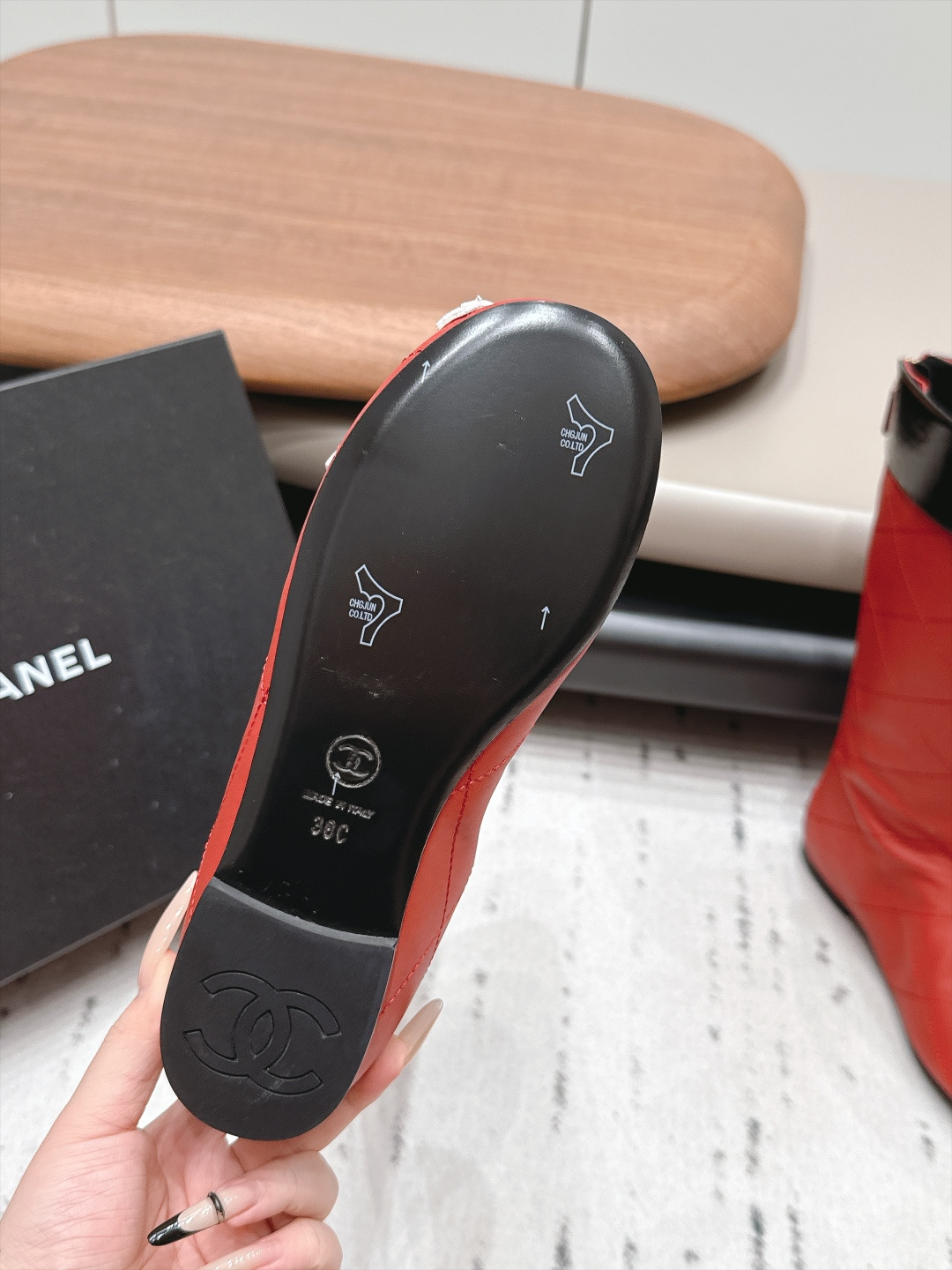 Cheap Chanel Boots For Women in 226627, $130 USD- [IB226627] - Replica Chanel Boots For Women