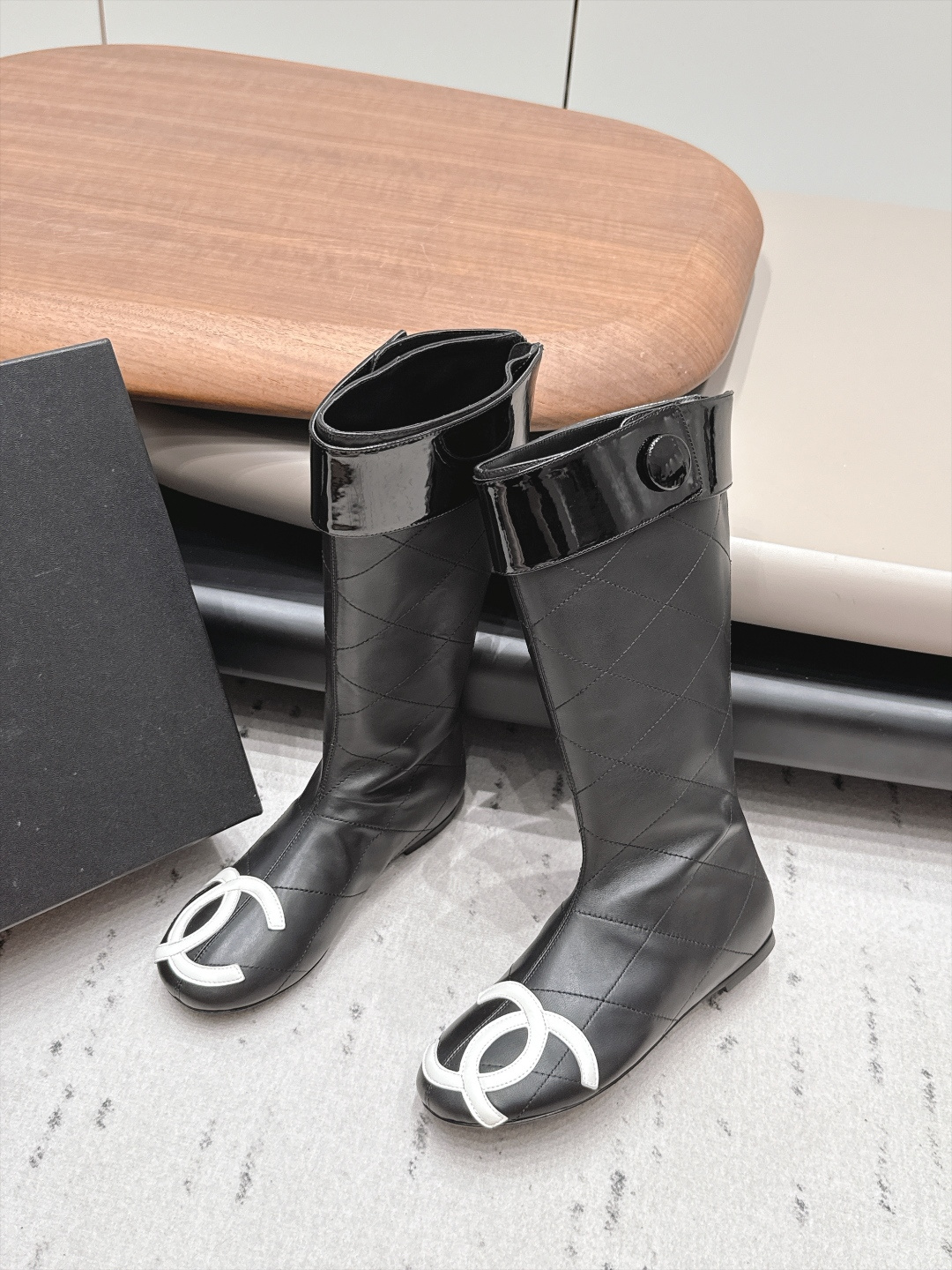 Cheap Chanel Boots For Women in 226628, $130 USD- [IB226628] - Replica Chanel Boots For Women