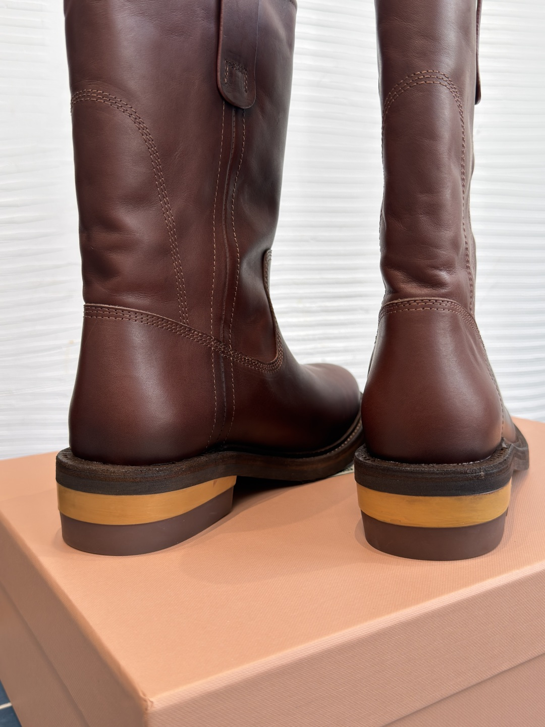 Cheap MiuMiu Boots For Women in 226636, $140 USD- [IB226636] - Replica MiuMiu Boots For Women